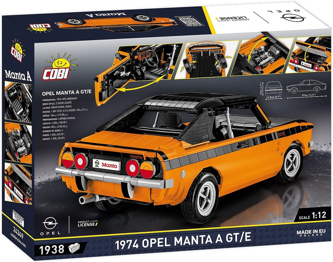 אופל מאנטה A GT/E שנת 1974 (1:12)