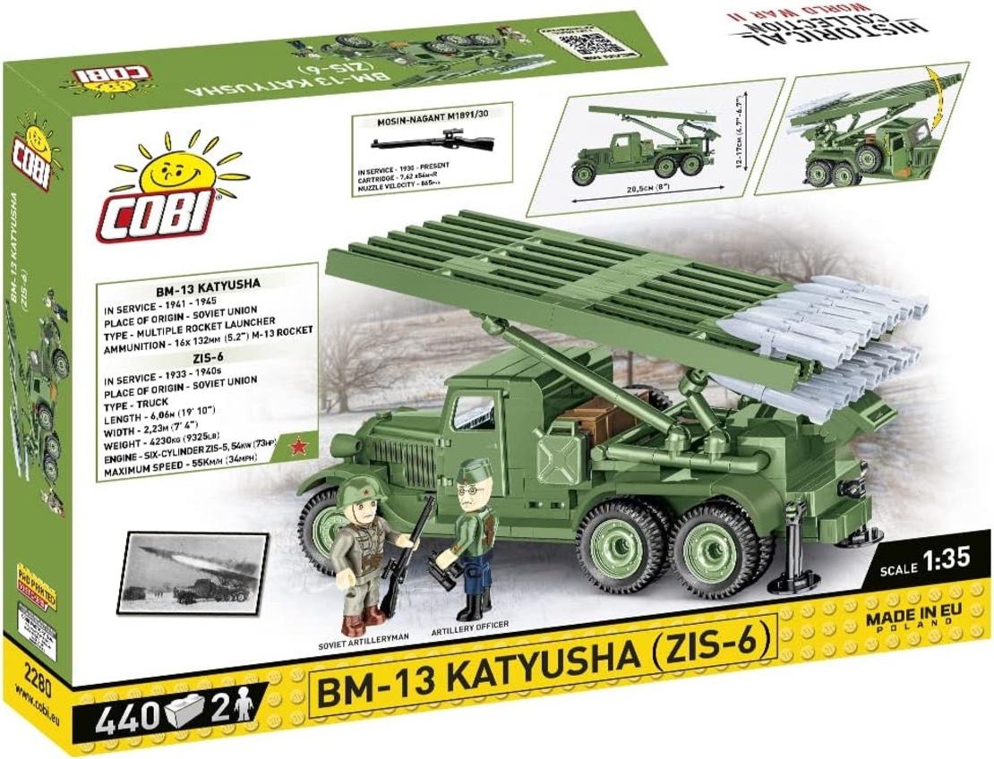 קטיושה סובייטית BM-13 (ZIS-6)
