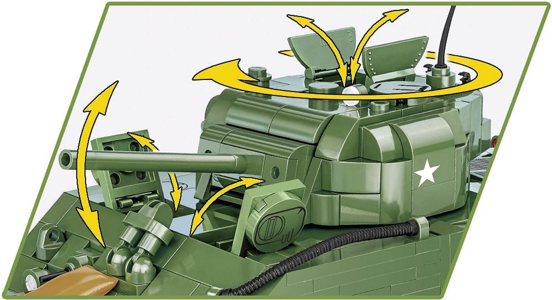 טנק שרמן M4A3 אמריקאי