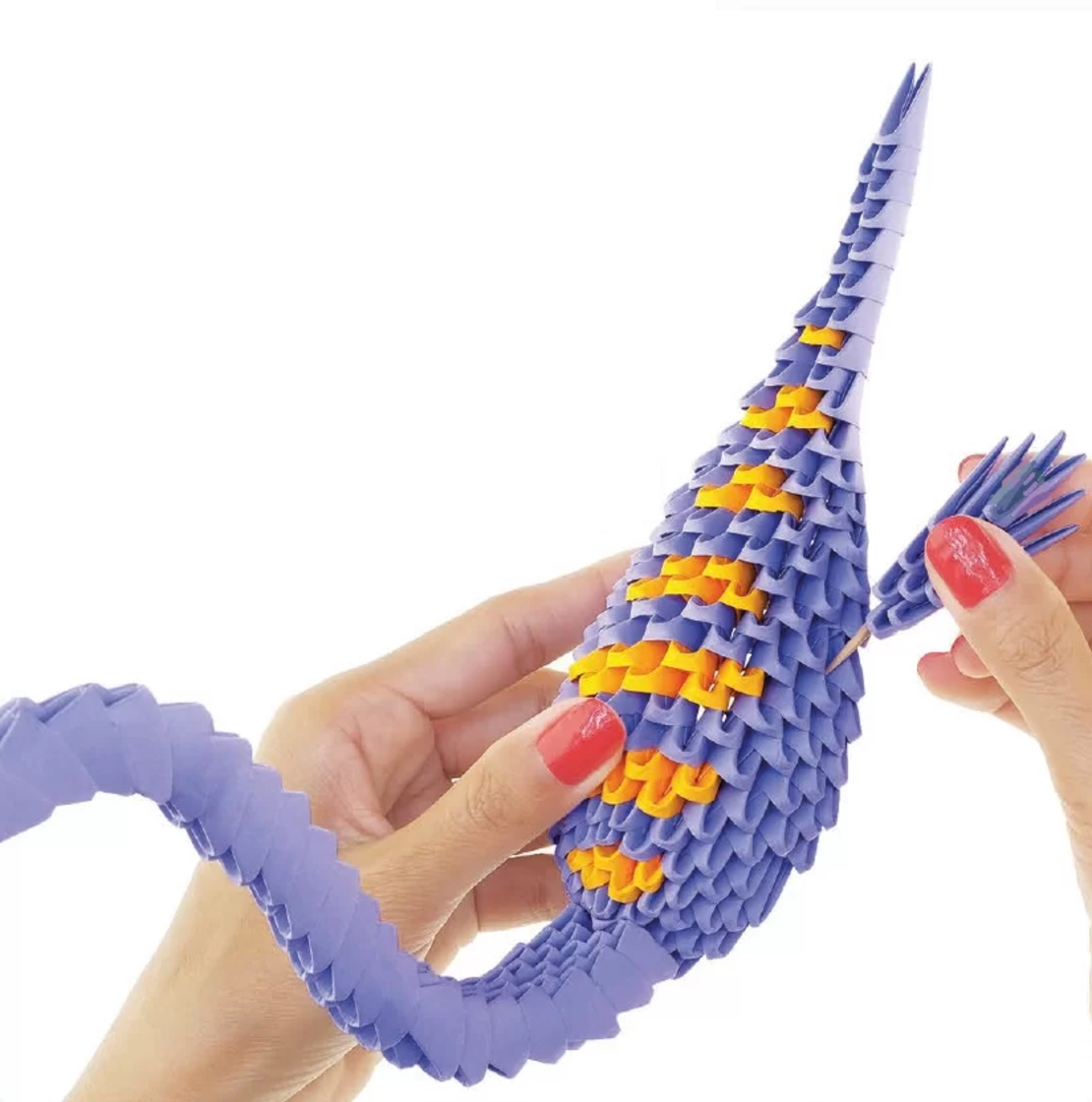 אוריגמי 3D - פלסיוזאורוס