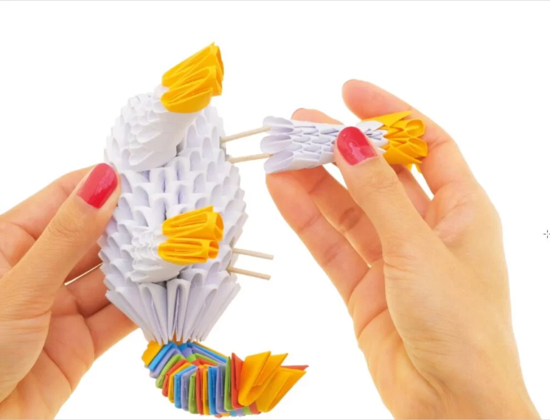 אוריגמי 3D - חד קרן