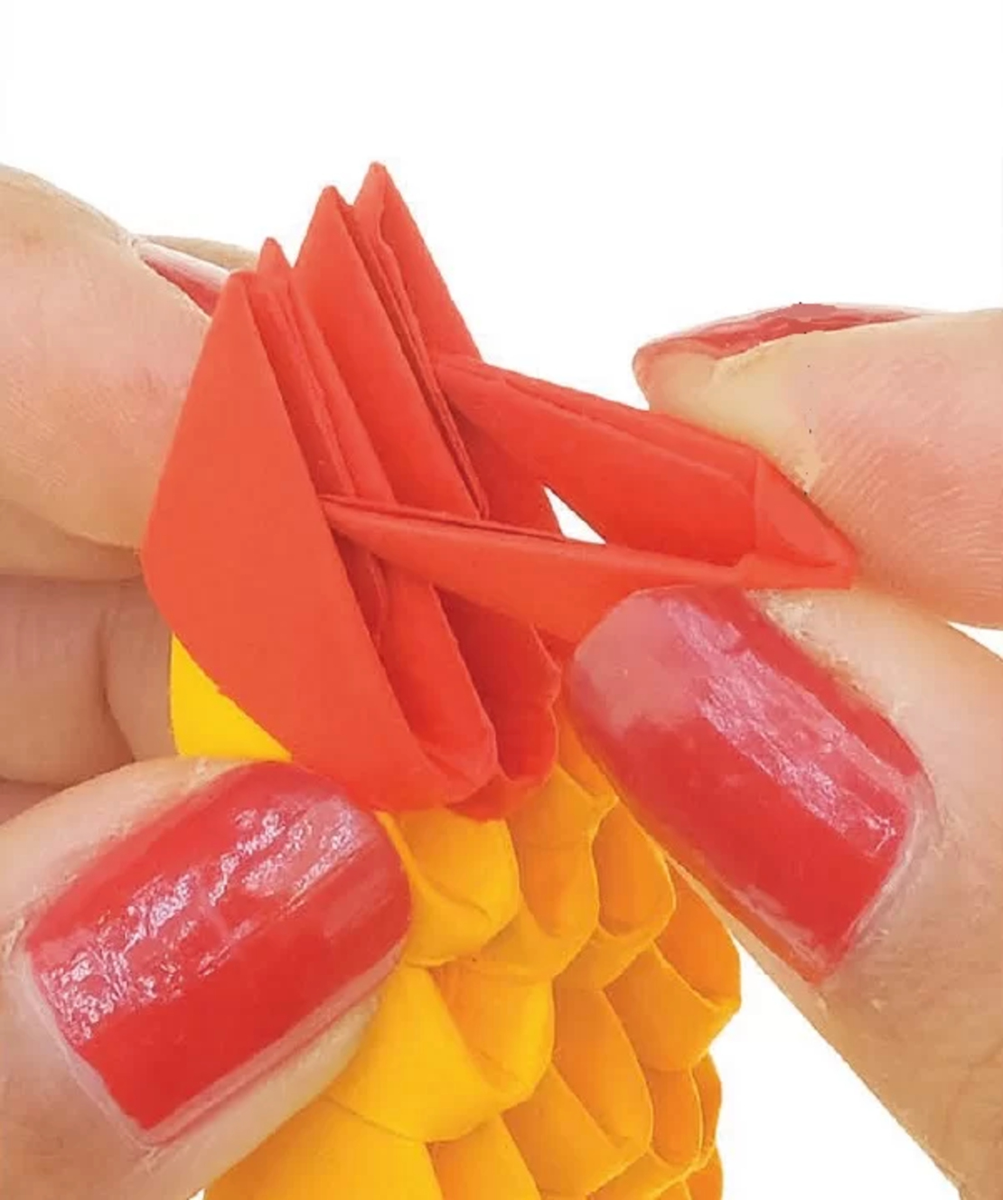 אוריגמי 3D - תרנגול