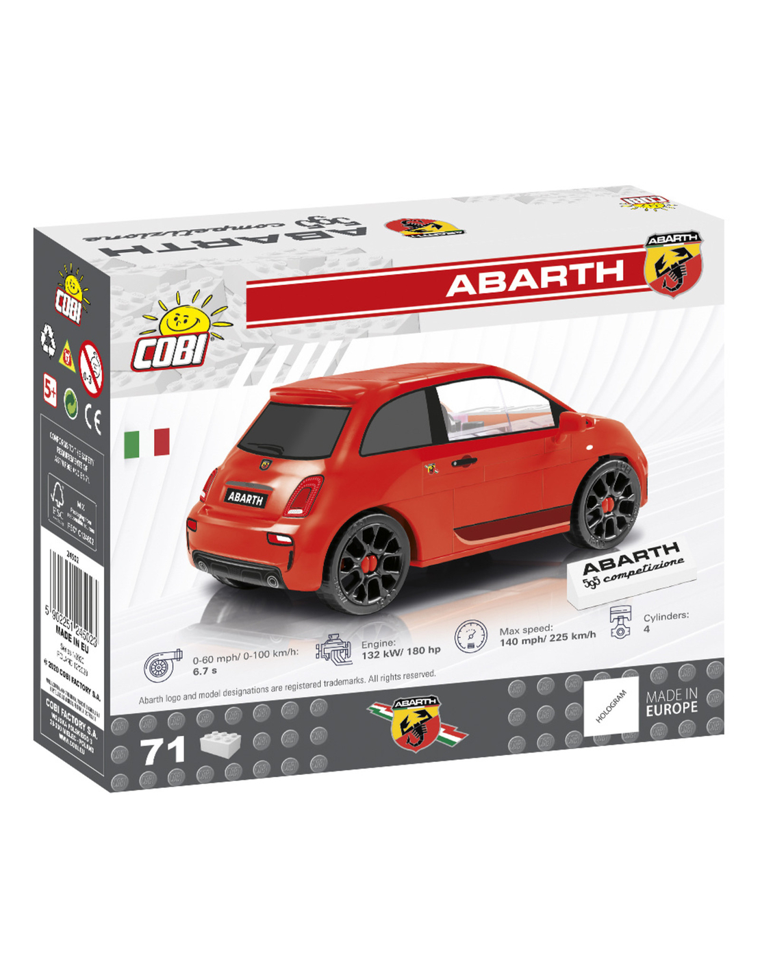 פיאט 500 - אבארט 595 Competizione