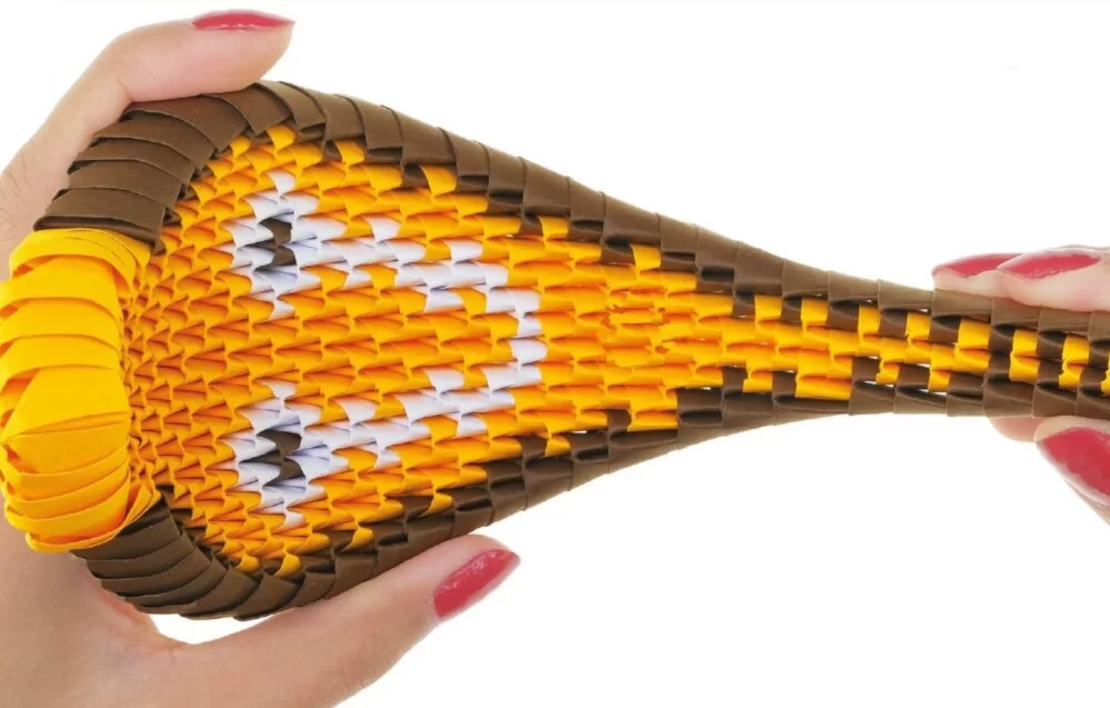 אוריגמי 3D - נחש קוברה