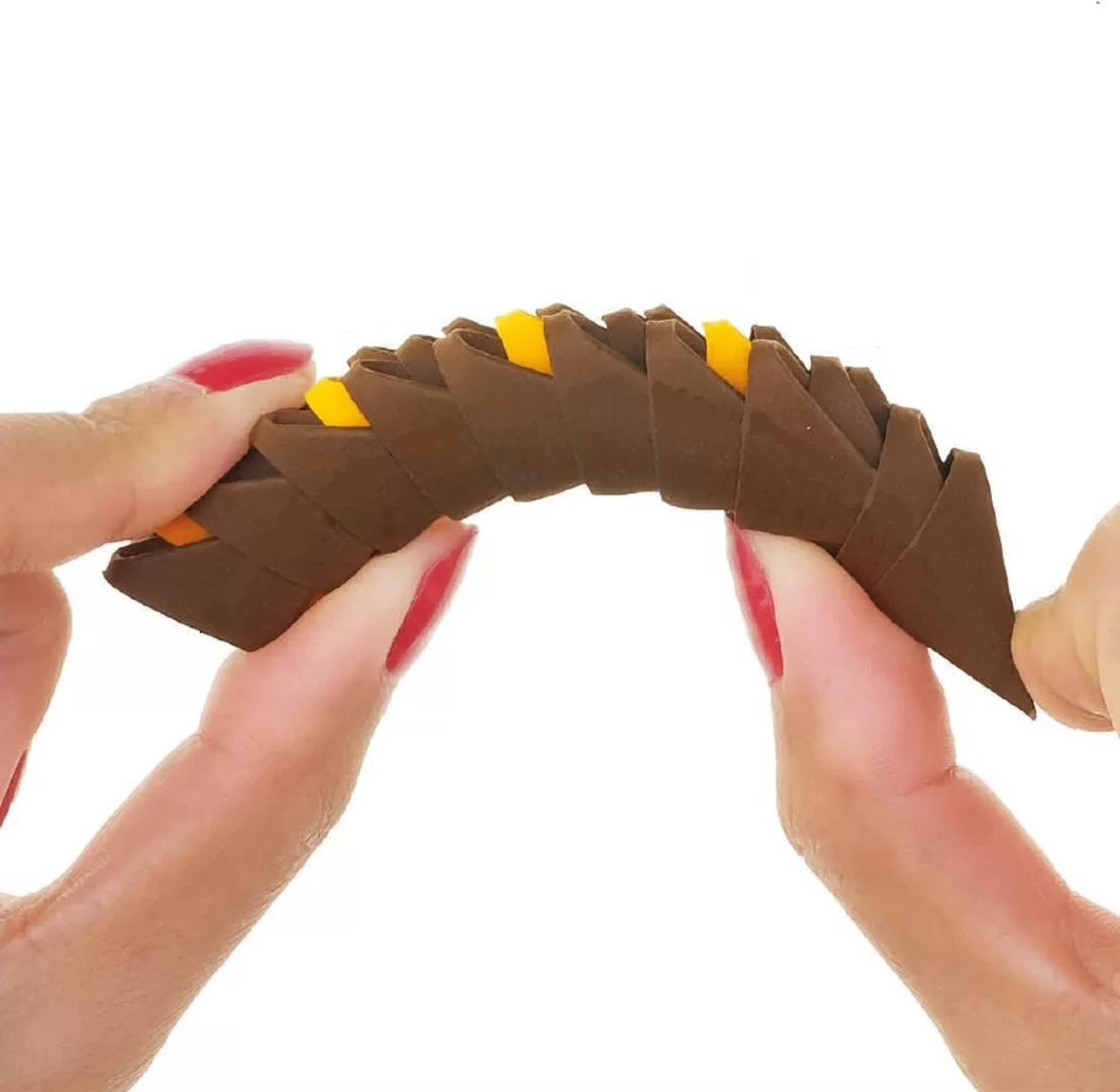 אוריגמי 3D - נחש קוברה