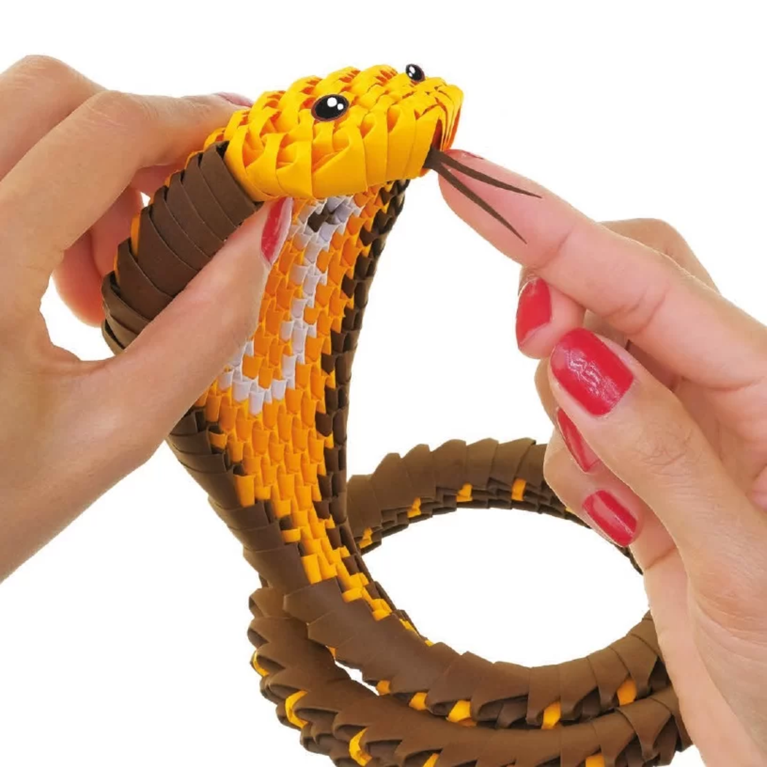 אוריגמי 3D - נחש קוברה