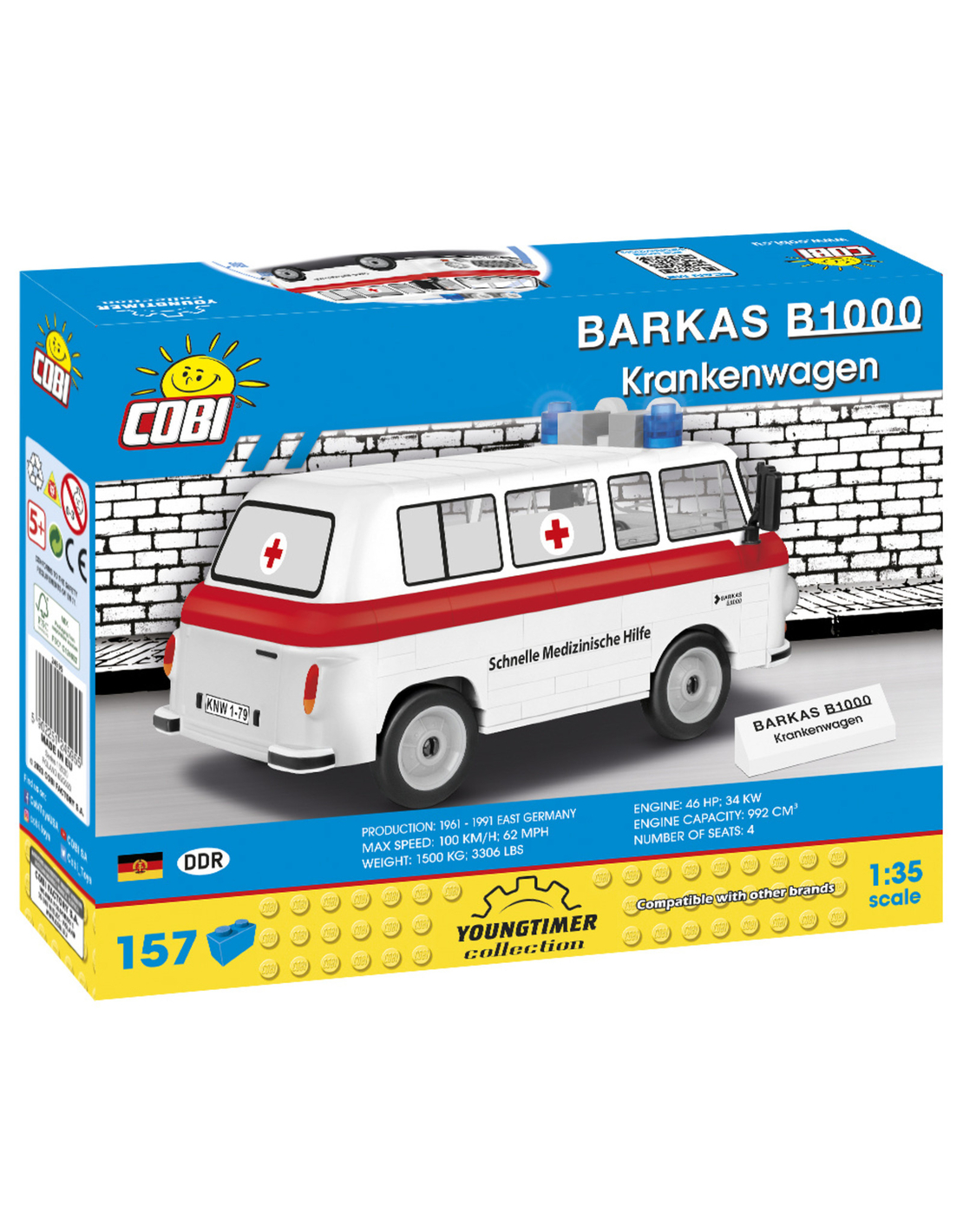 אמבולנס בארקאס BARKAS B1002