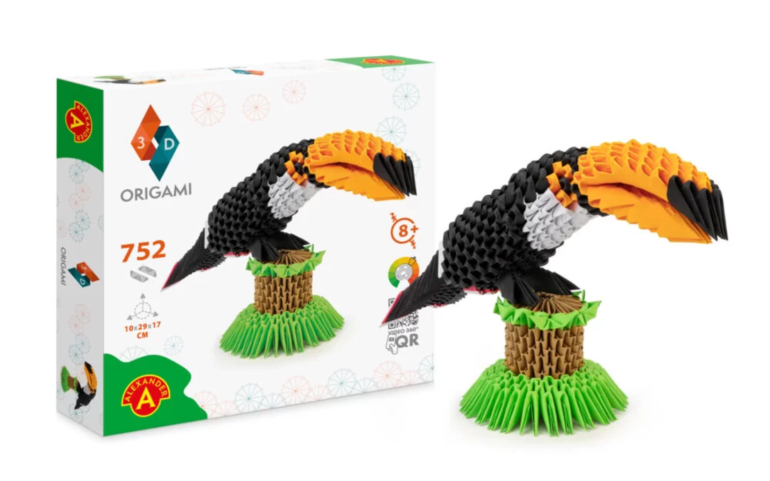 אוריגמי 3D - טוקאן
