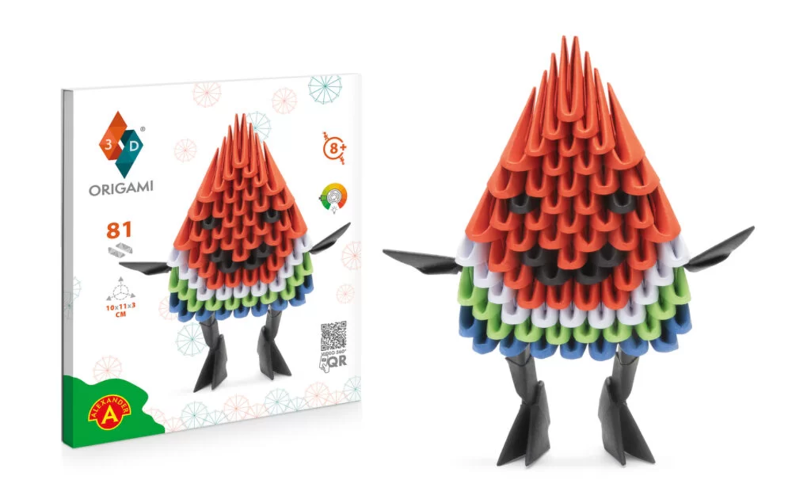 אוריגמי 3D - אבטיח