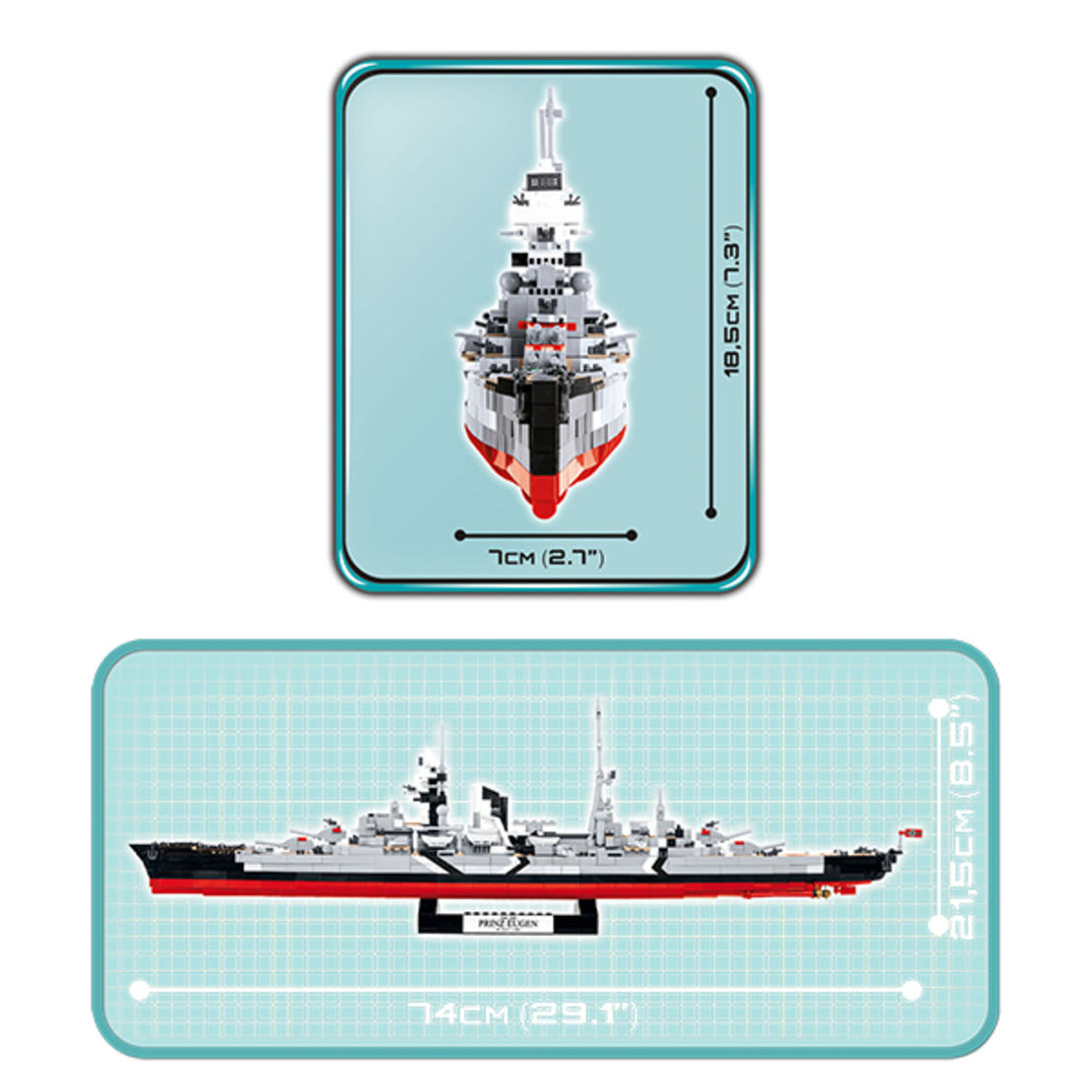 אוניית המלחמה פרינץ אויגן PRINZ EUGEN