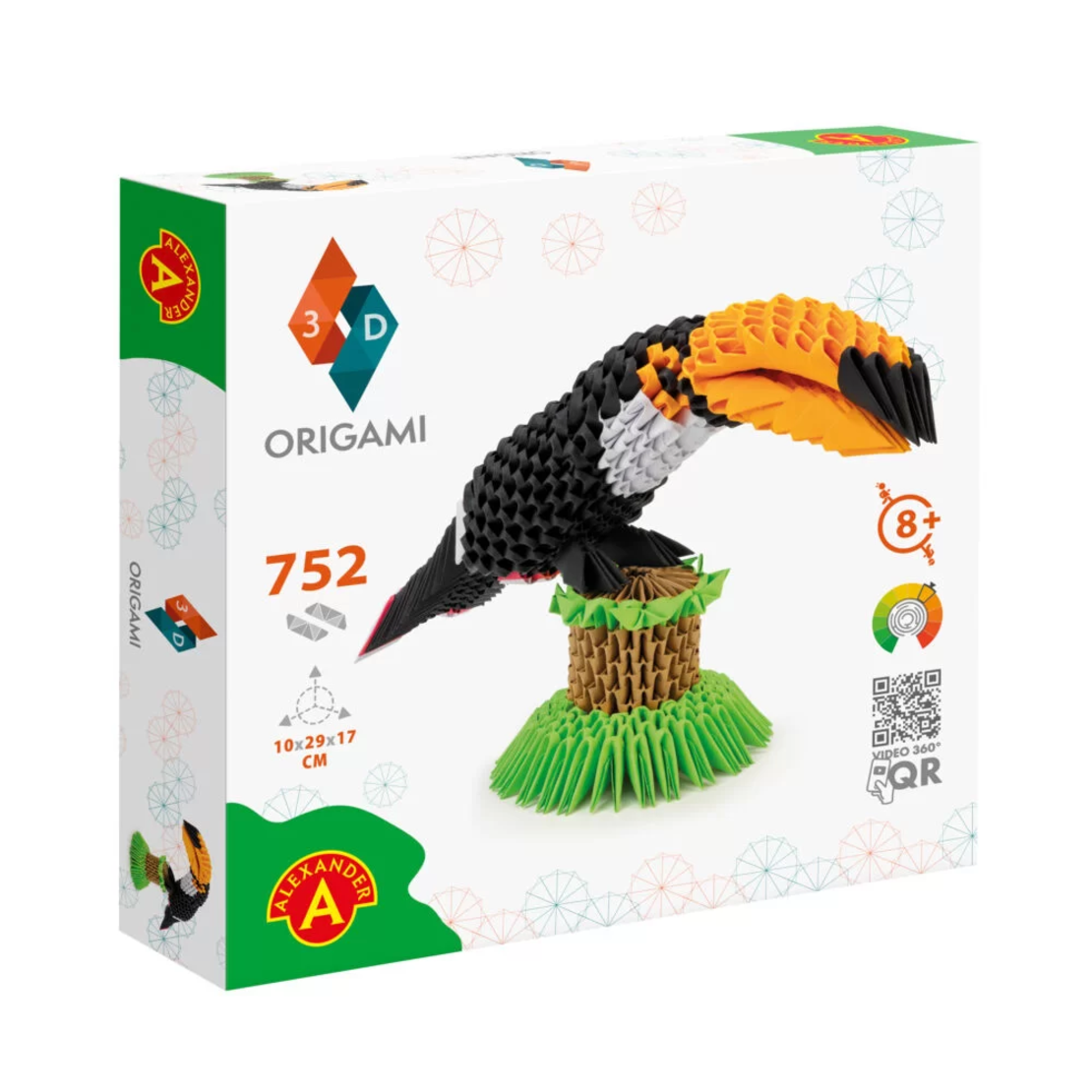 אוריגמי 3D - טוקאן
