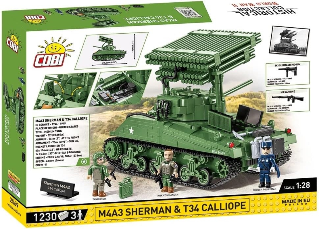 שרמן M4A3 משגר רקטות T34 קליופה - מהדורה מיוחדת