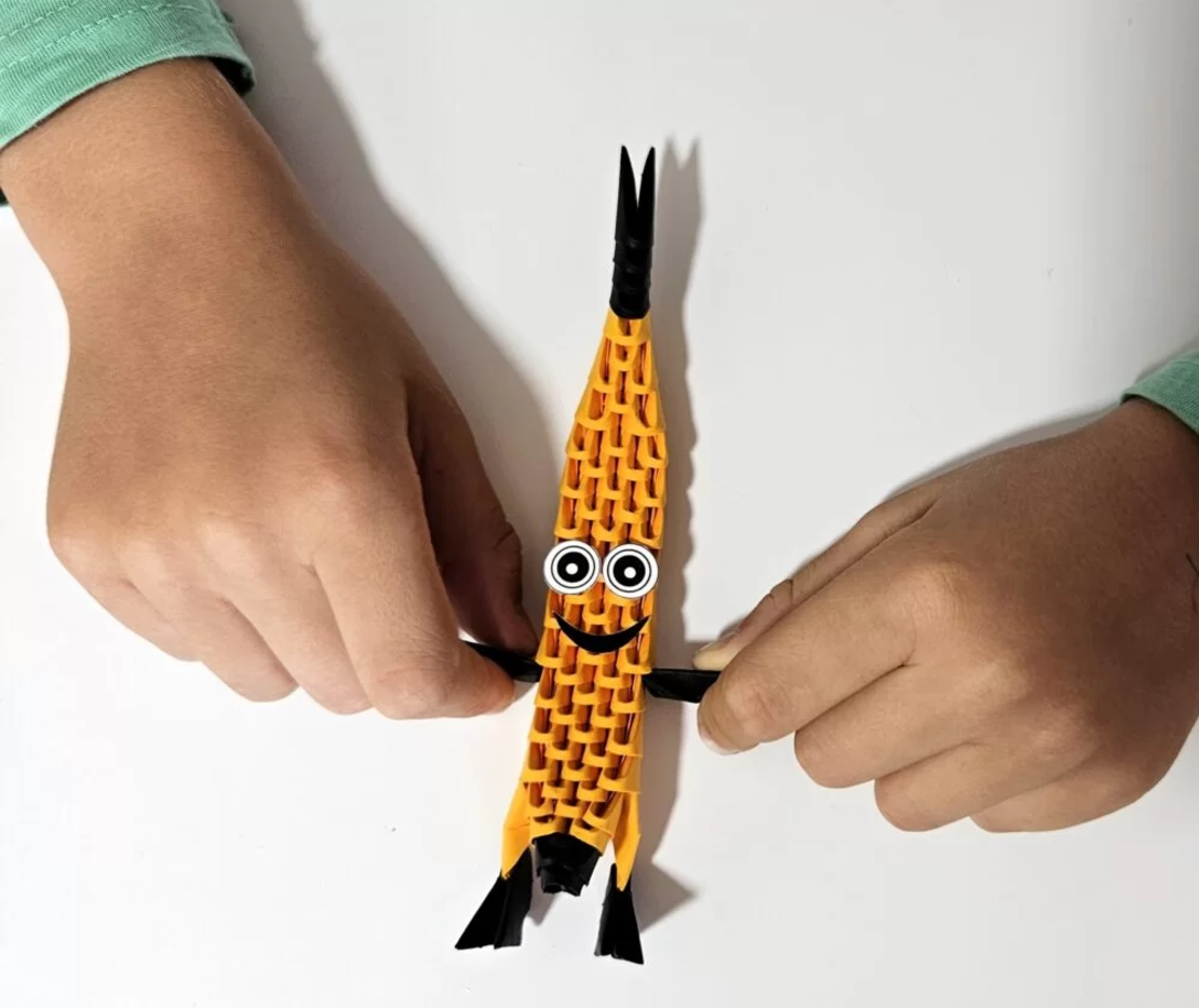 אוריגמי 3D - בננה