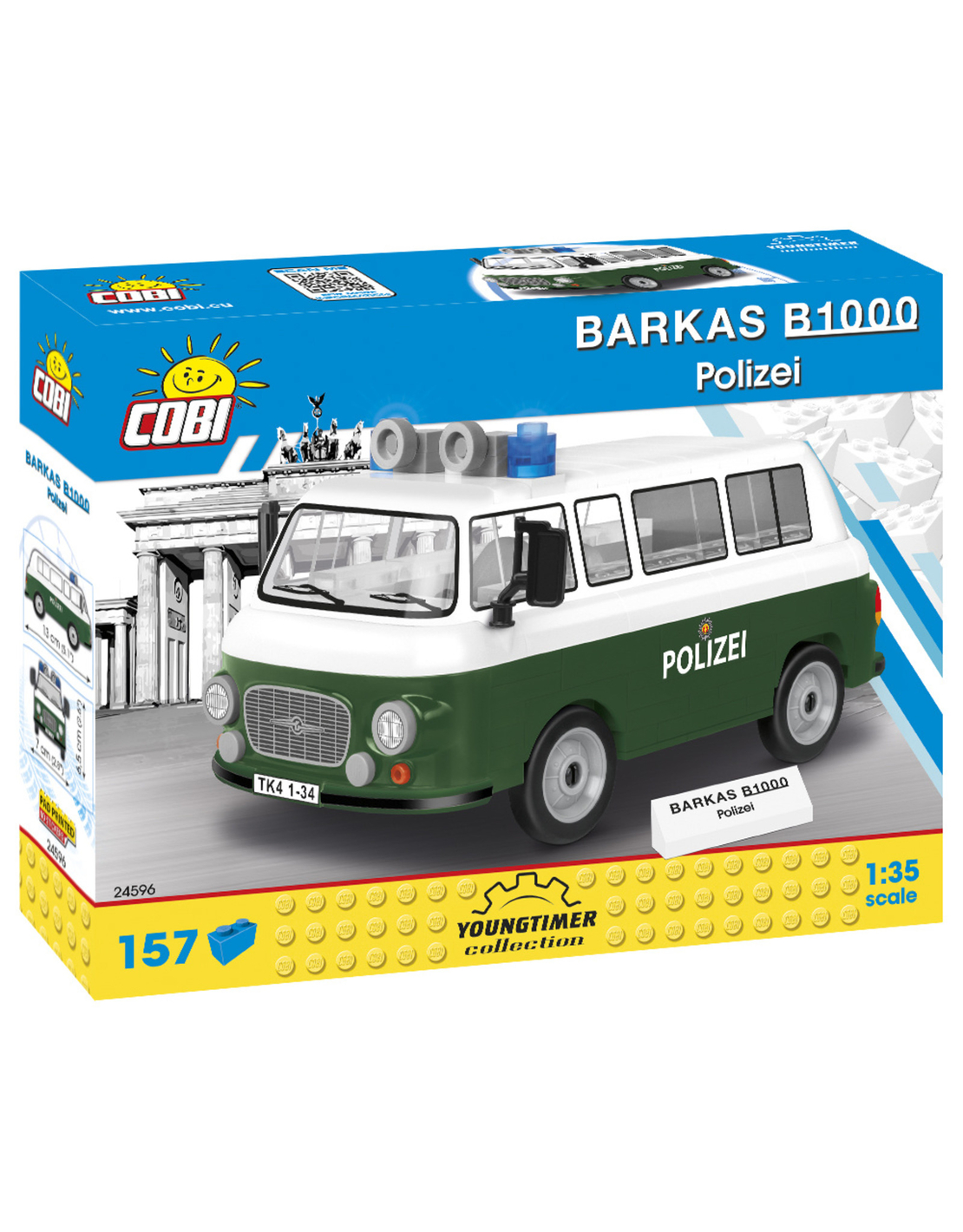 ואן ניידת משטרה בארקאס BARKAS B1003