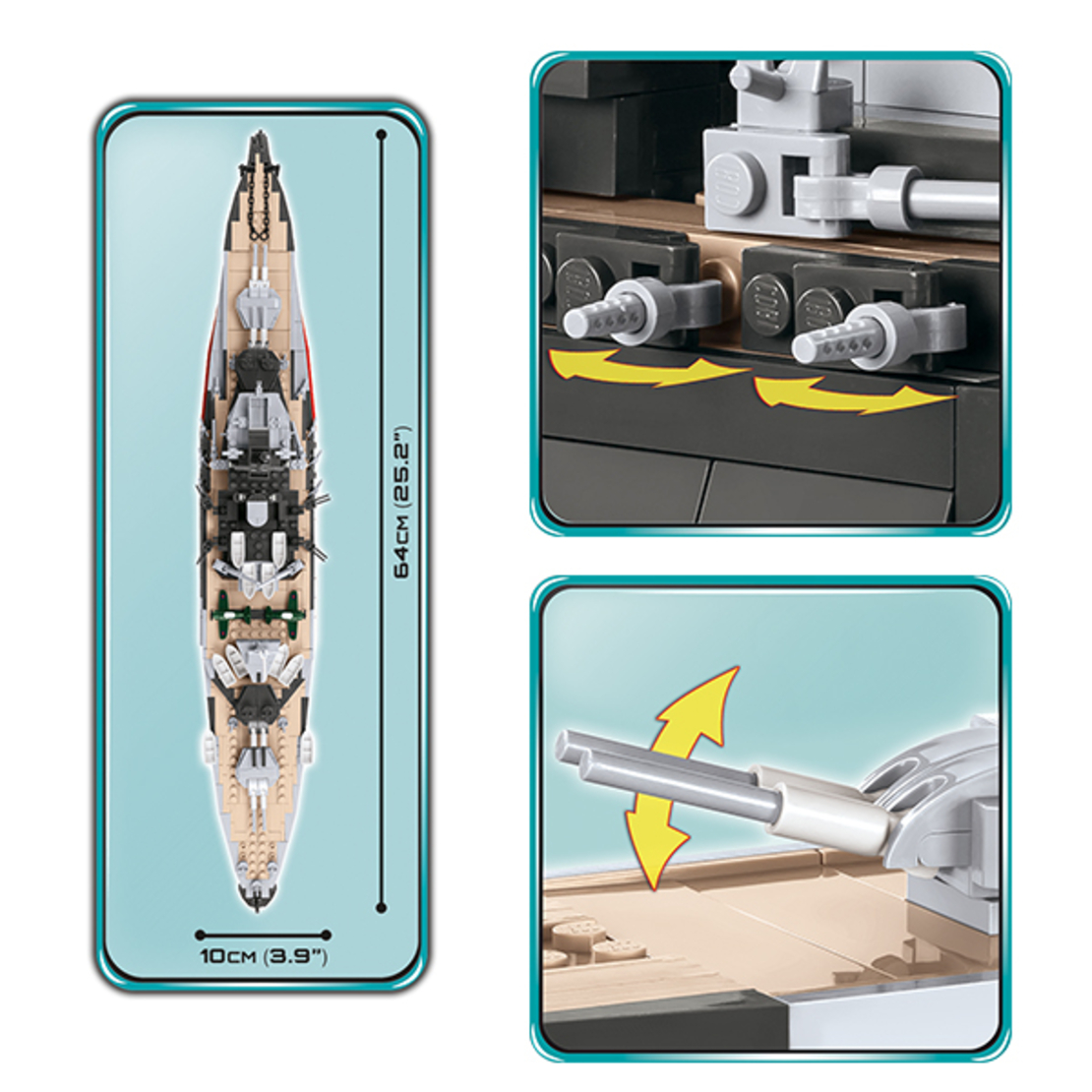 אוניית המלחמה הבריטית וורספייט HMS WARSPITE