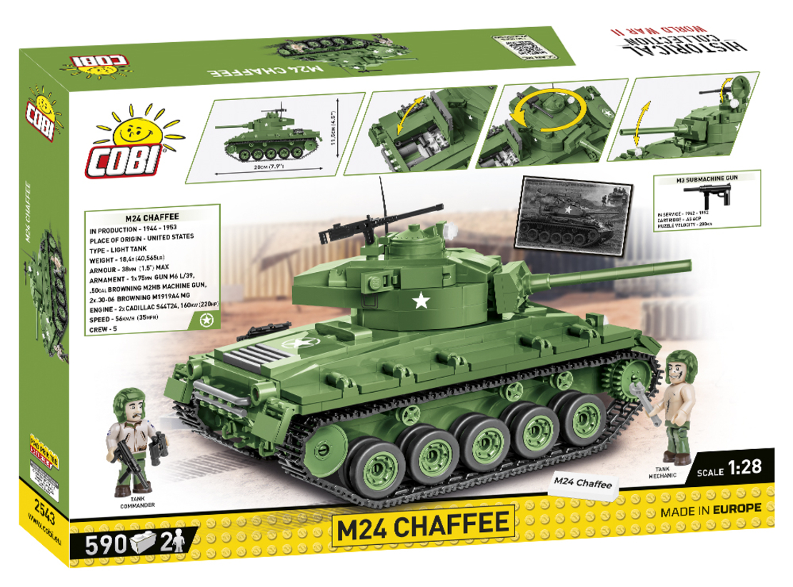 טנק צ'אפי אמריקאי M24 CHAFFEE
