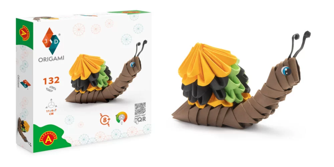 אוריגמי 3D - שבלול