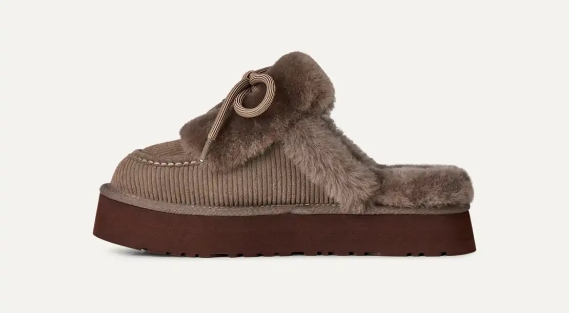 Disquette heritage -אפור חאקי - UGG