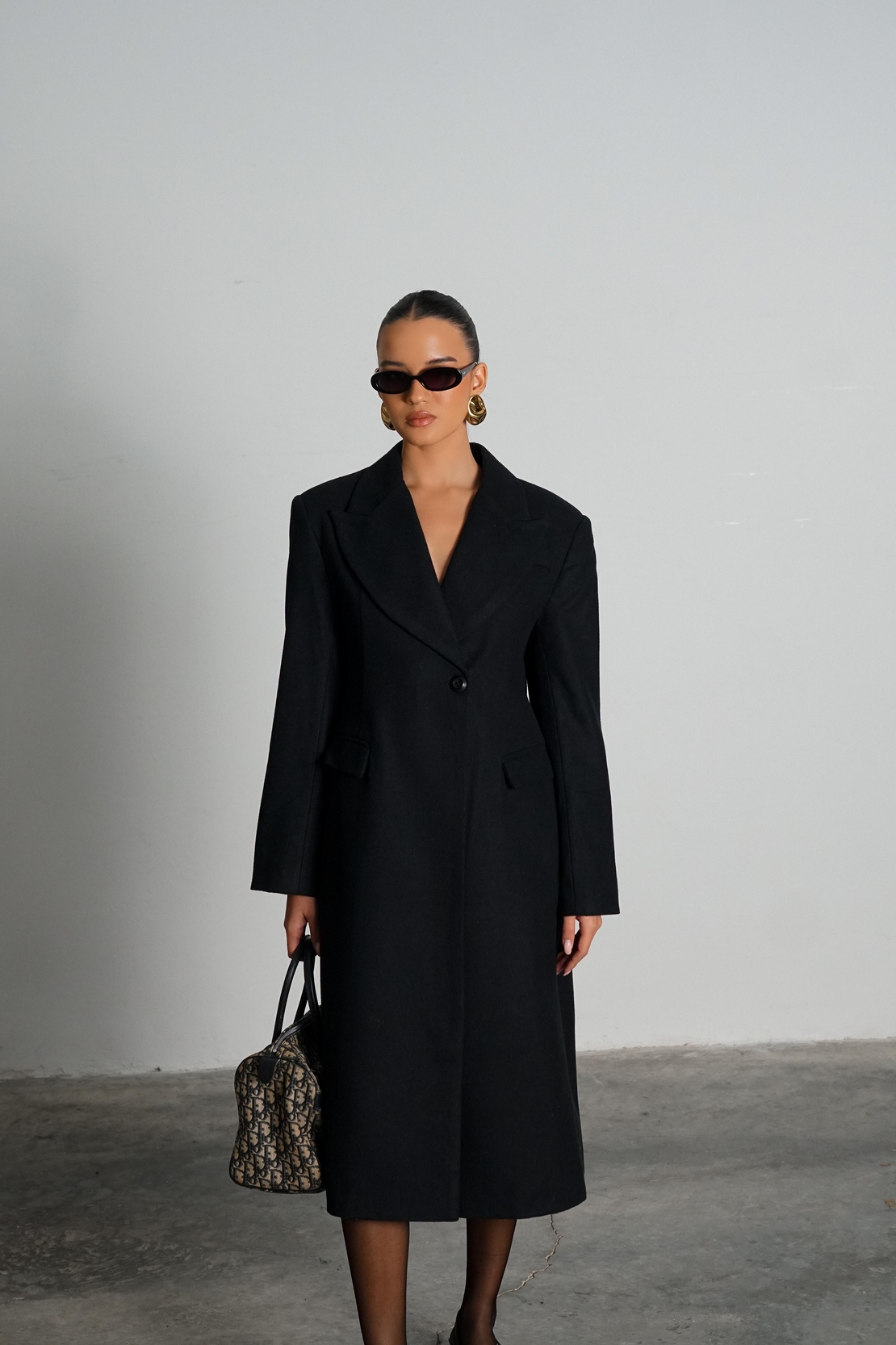 מעיל מיצ׳ו - שחור