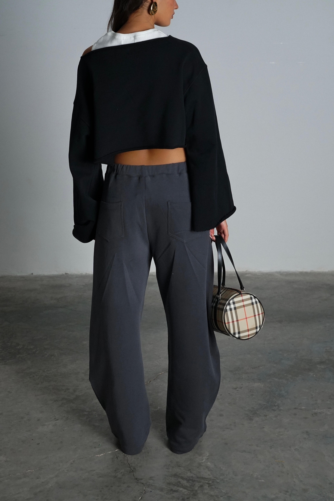 מכנס סילבו- אפור פלדה