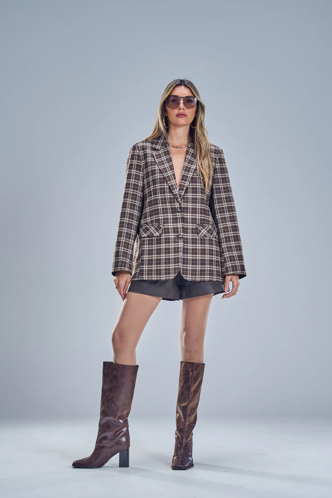 ג׳קט הלני - חום