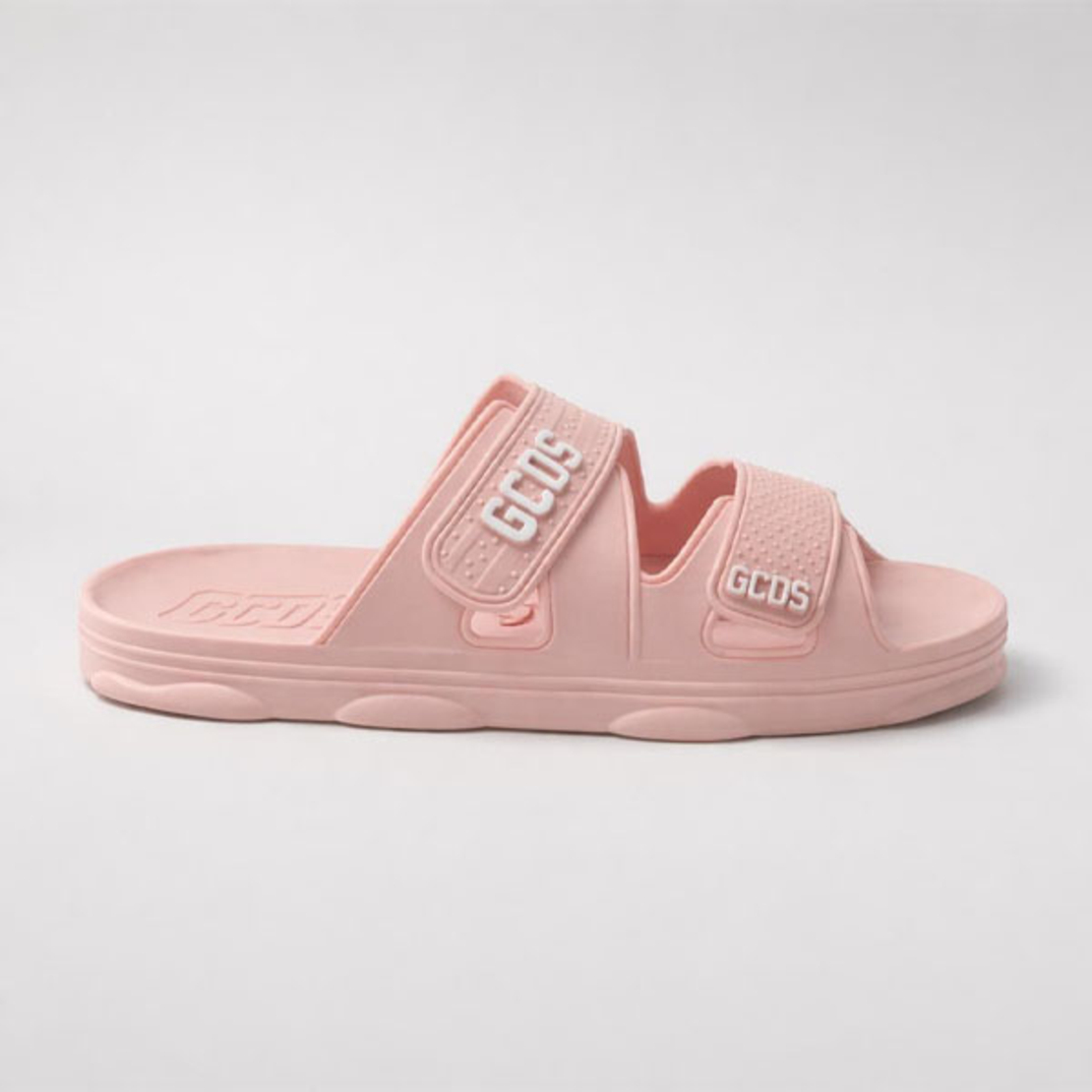 GCDS כפכף נמוך - ורוד בייבי