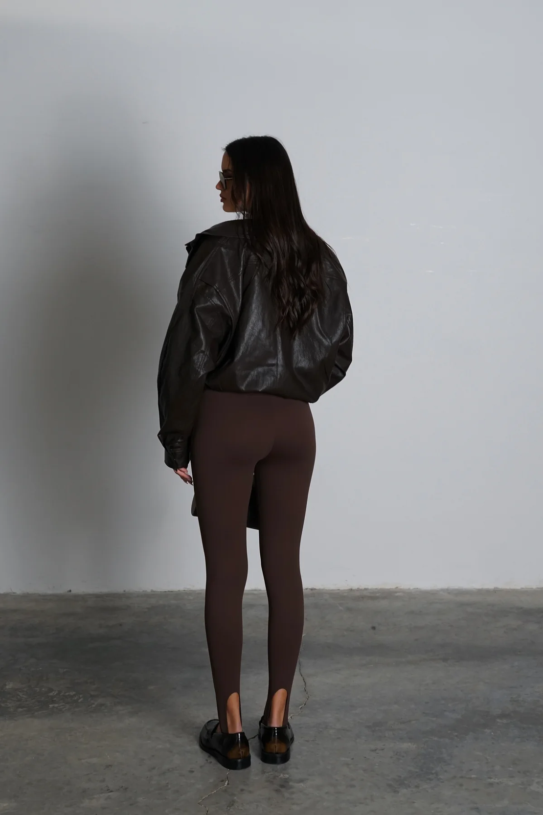 טייץ דיאנה - חום