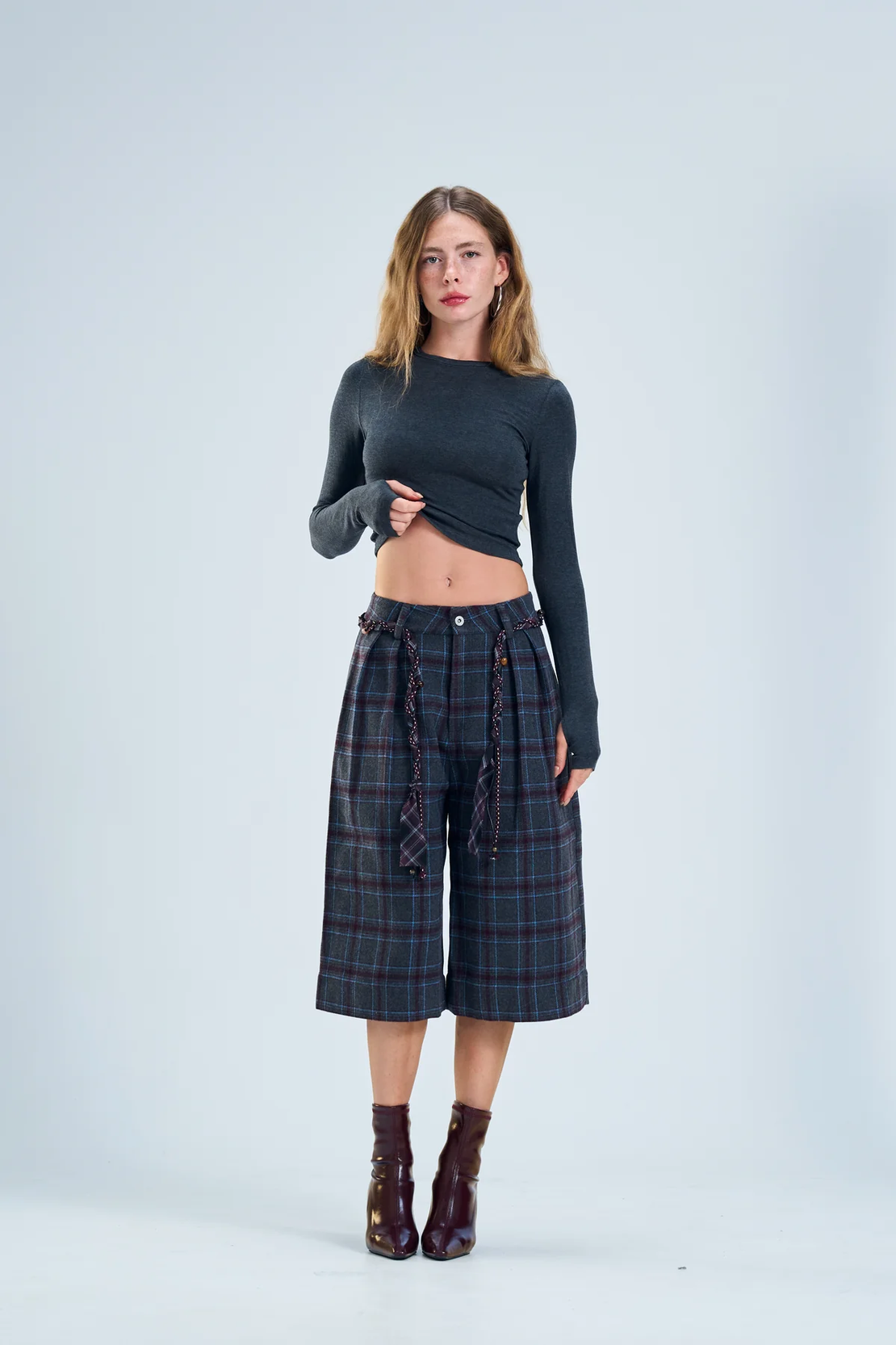 מכנס קאיין- אפור