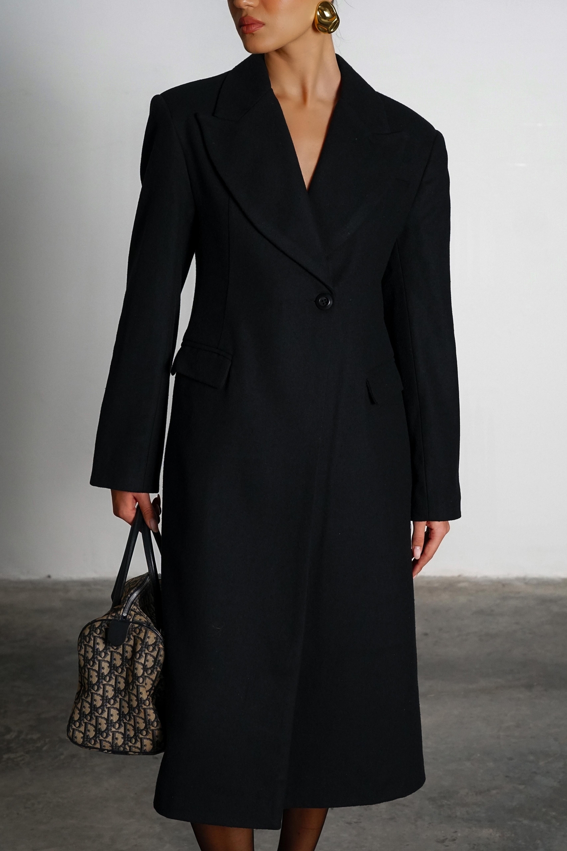 מעיל מיצ׳ו - שחור