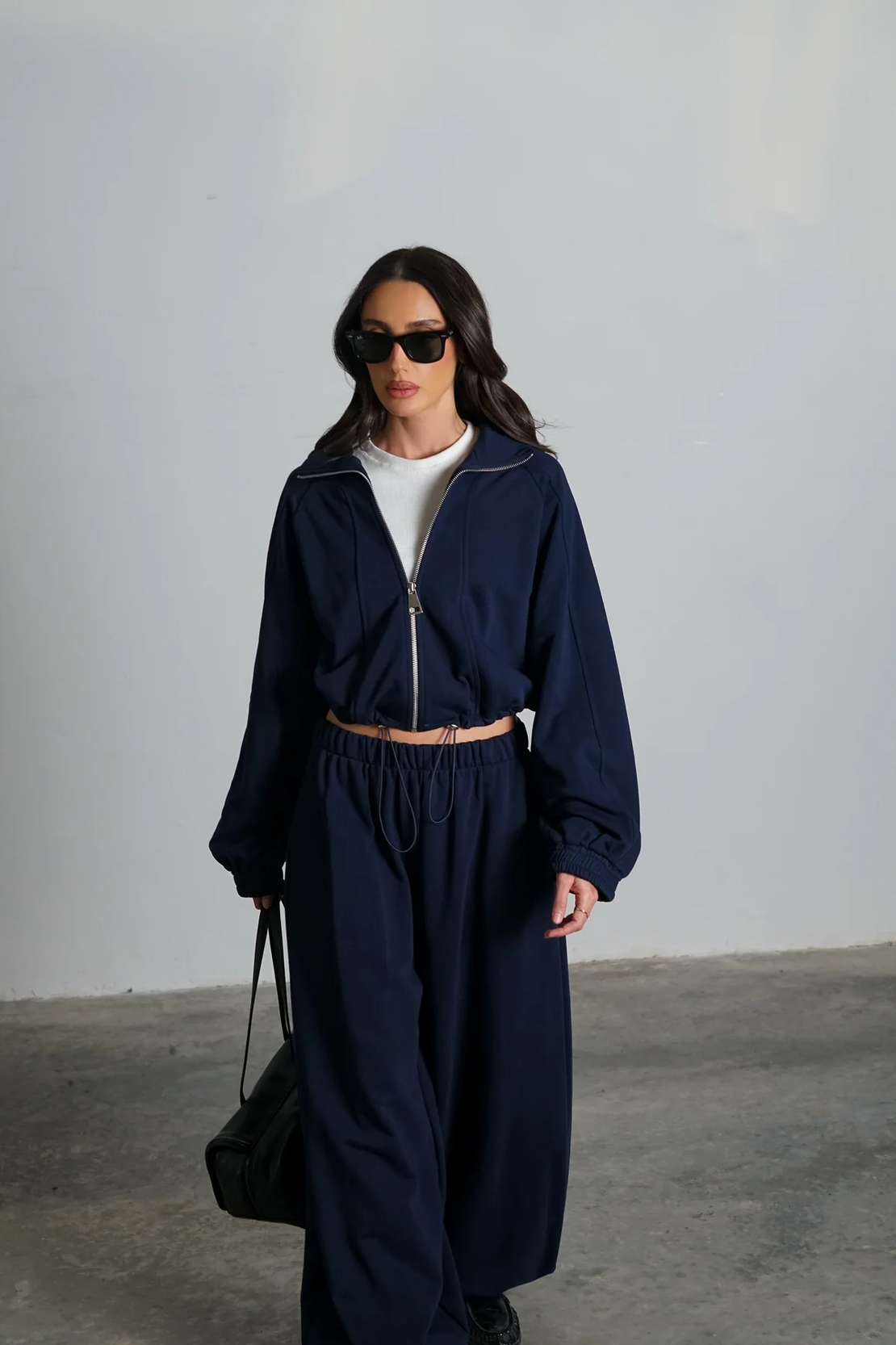 חליפת ריטרי- כחול נבי