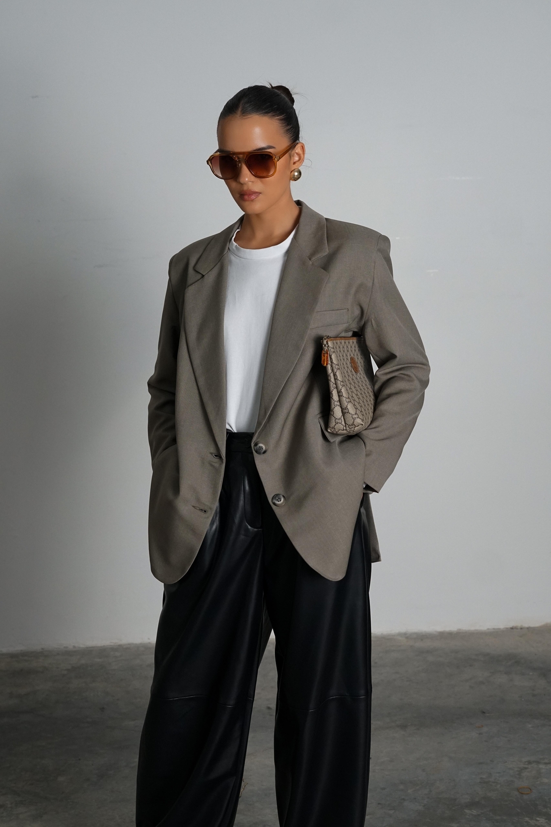 ג׳קט מיליה - חאקי