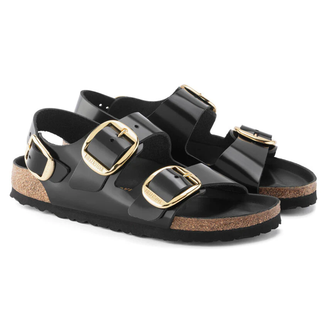 Milano big buckle- black