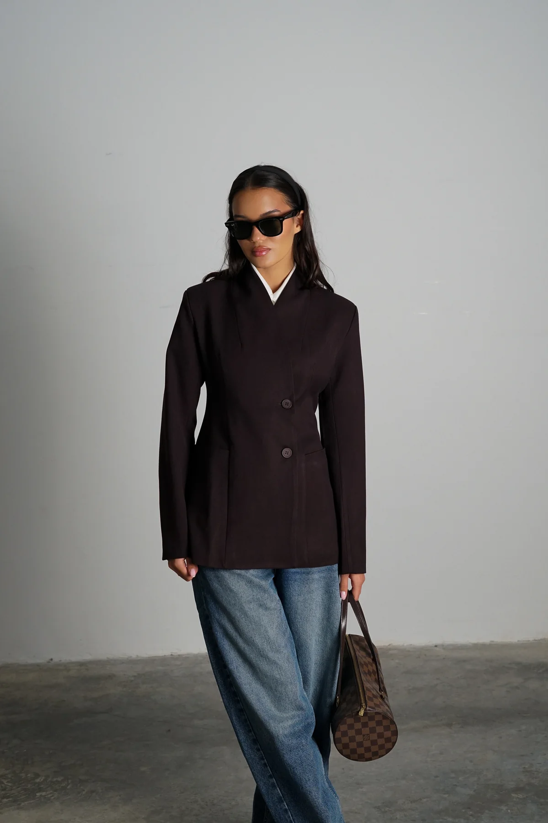 ג׳קט מיירון - חום