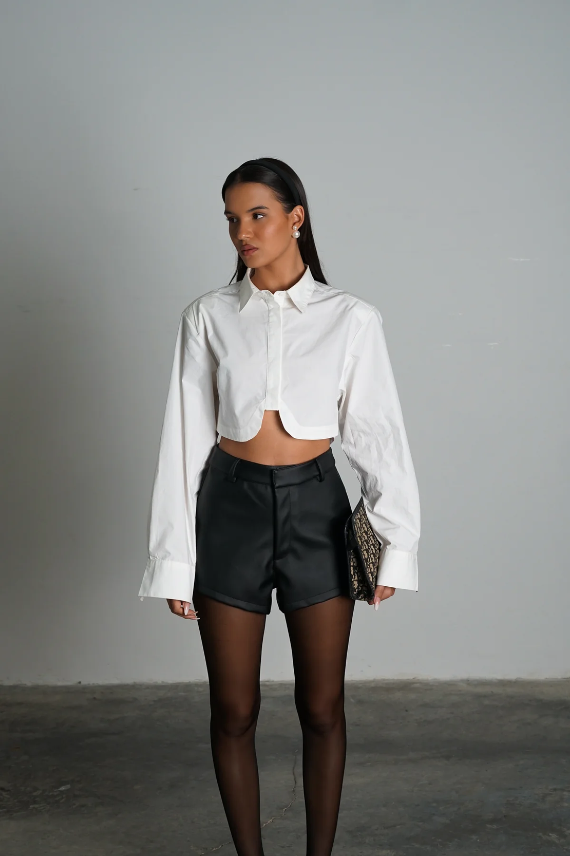 מכנסי קמרון- שחור