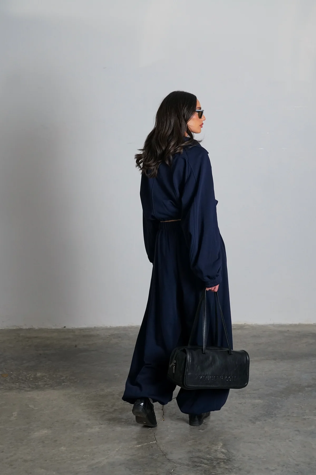 חליפת ריטרי- כחול נבי