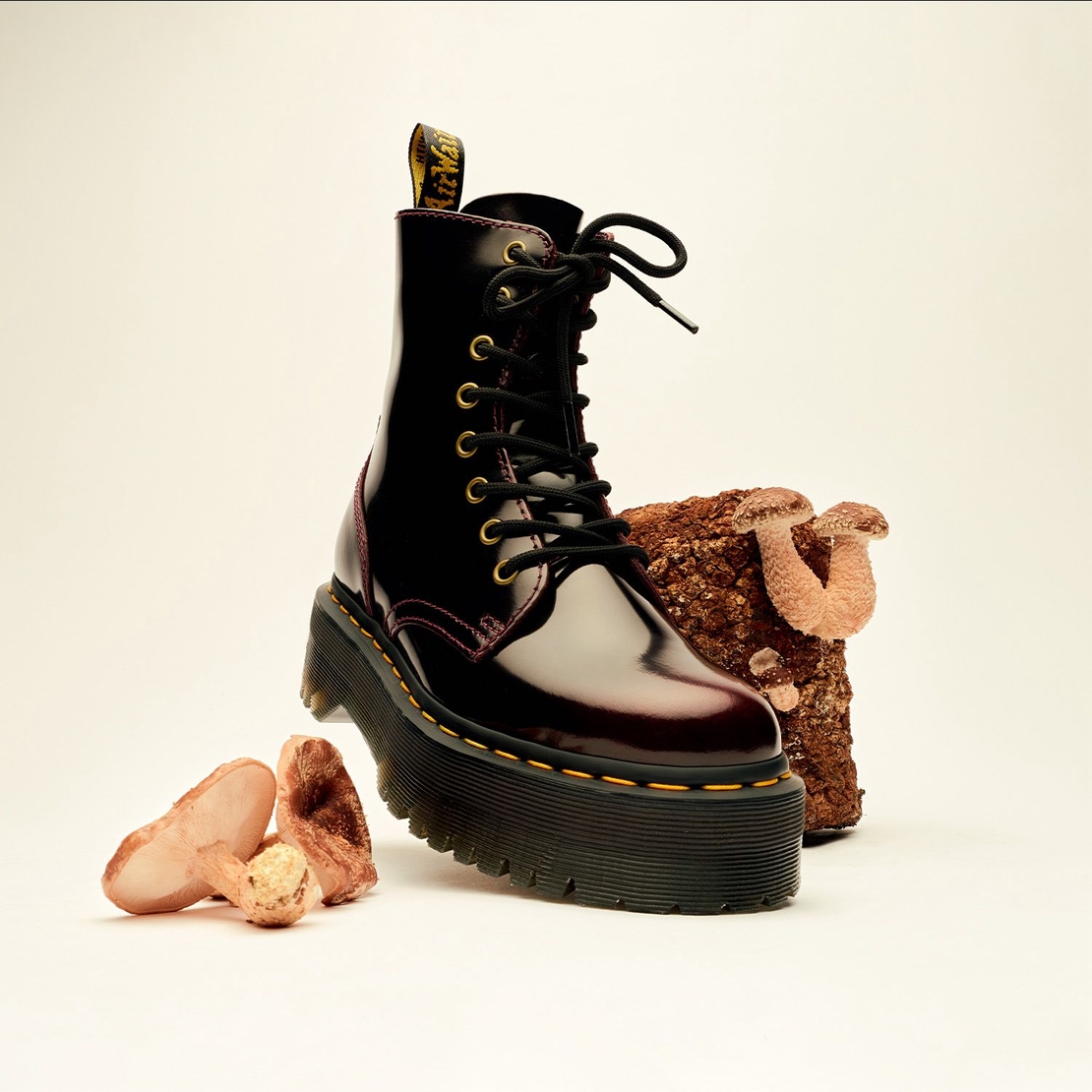 Dr .Martens ג'יידון פלטפורם דובדבן