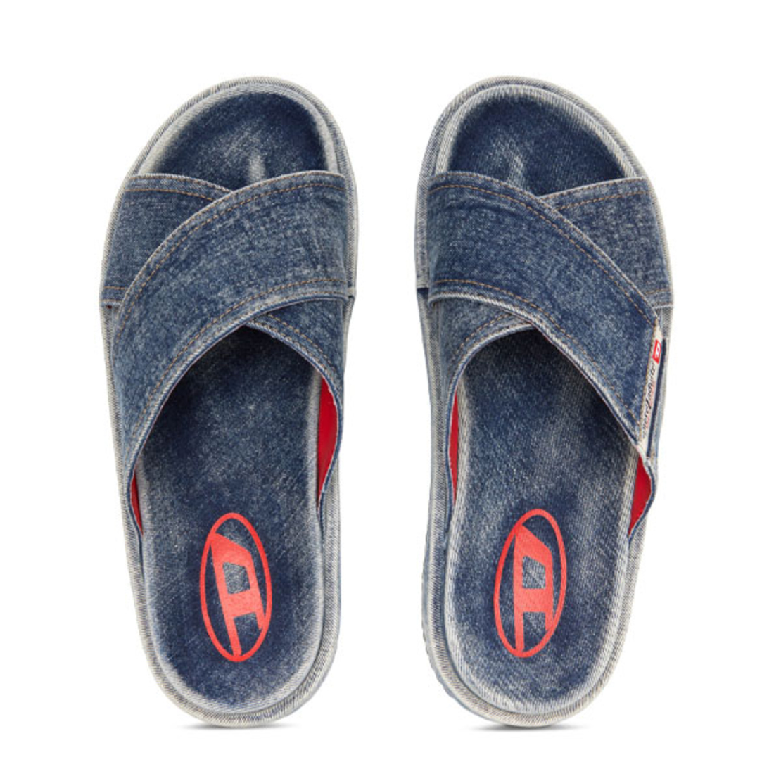 SA-SLIDE CRIS CROS SANDAL כפכף ג'ינס DIESEL