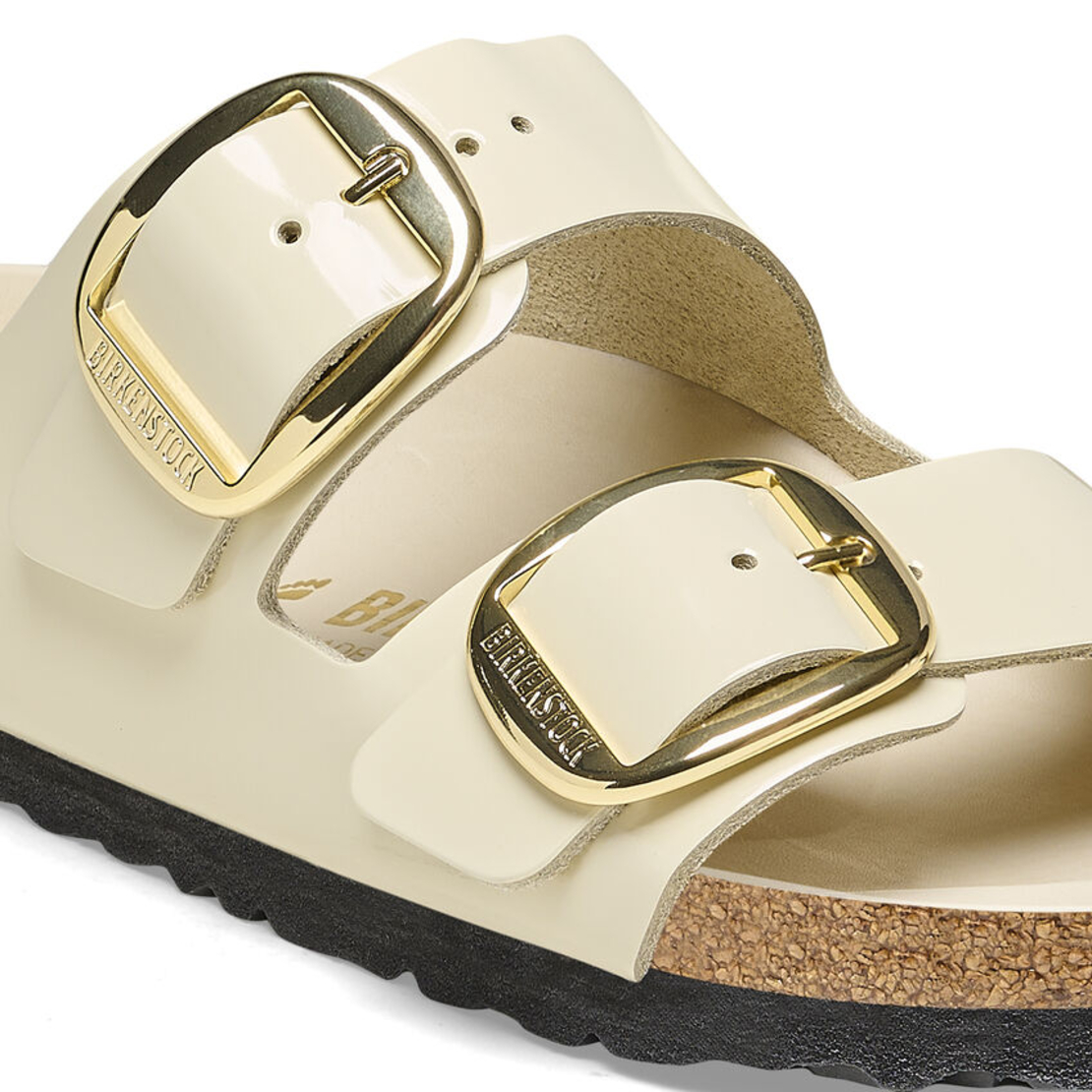Arizona big buckle- shine ecru