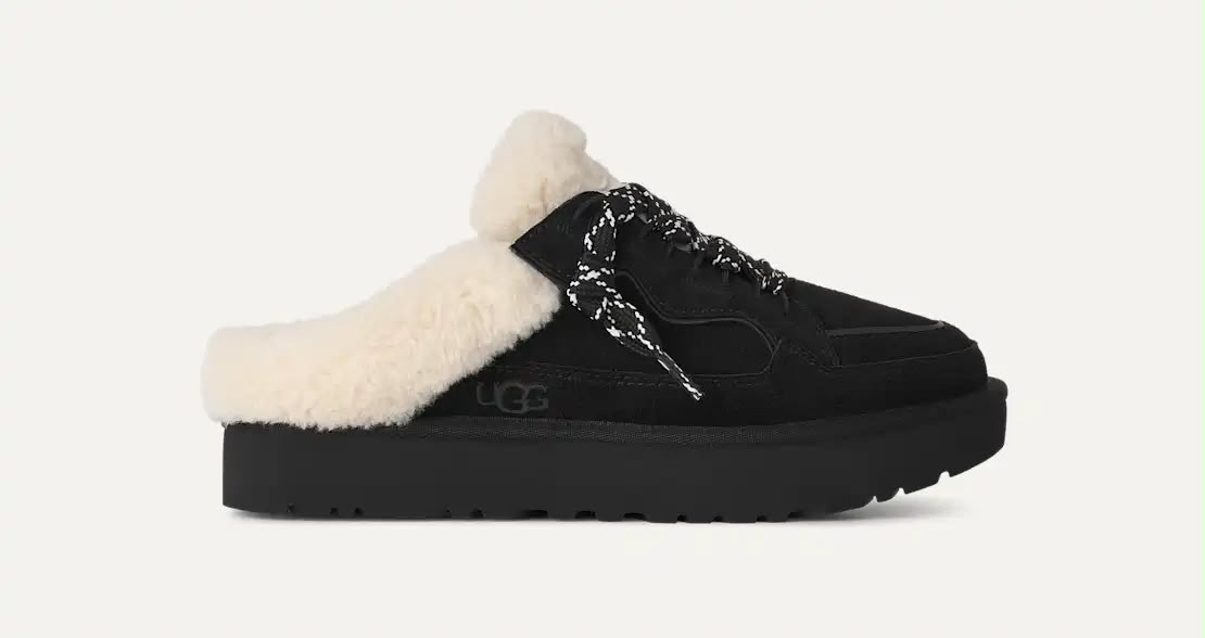Lowmel mule - black
