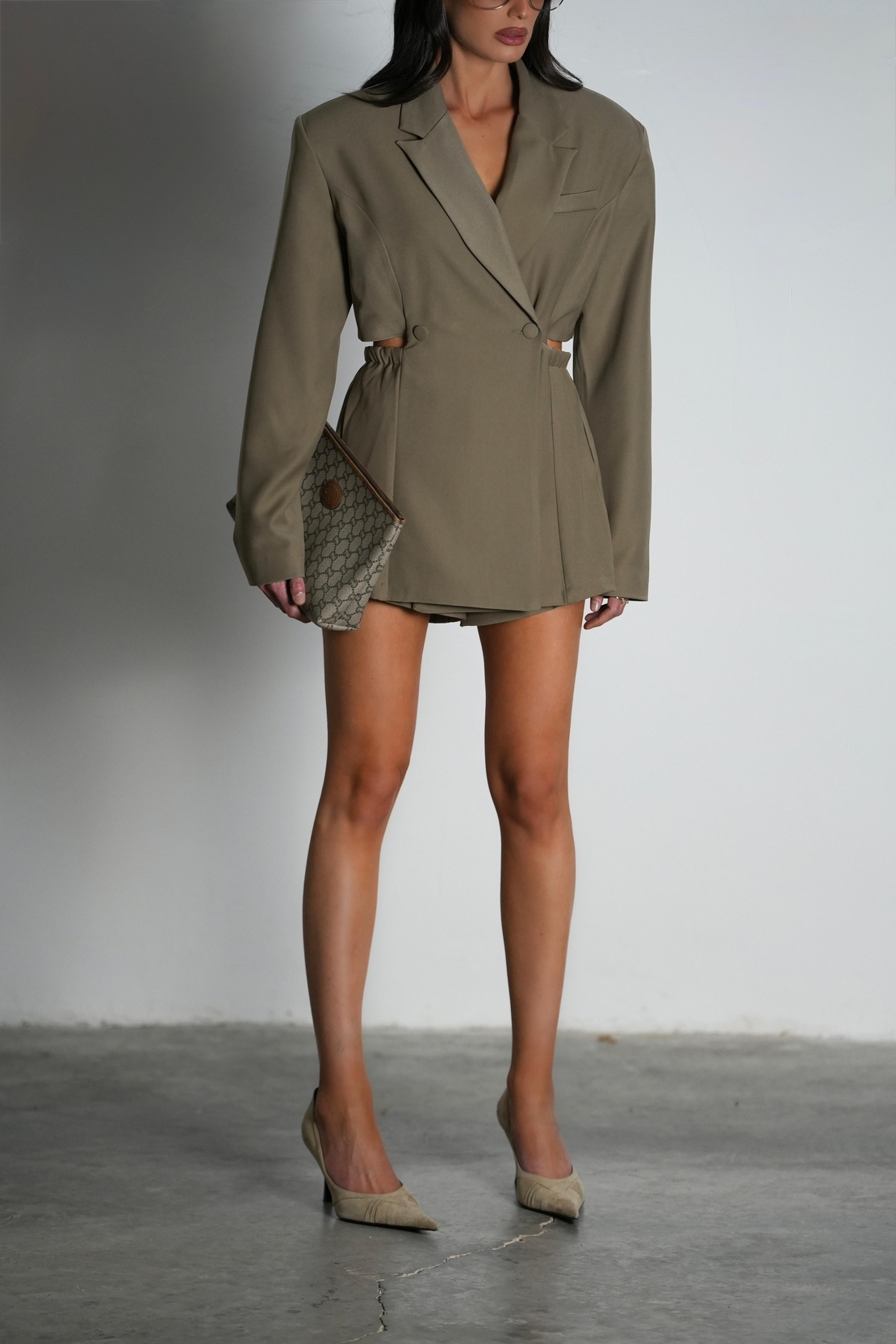 אוברול שינייד- חאקי