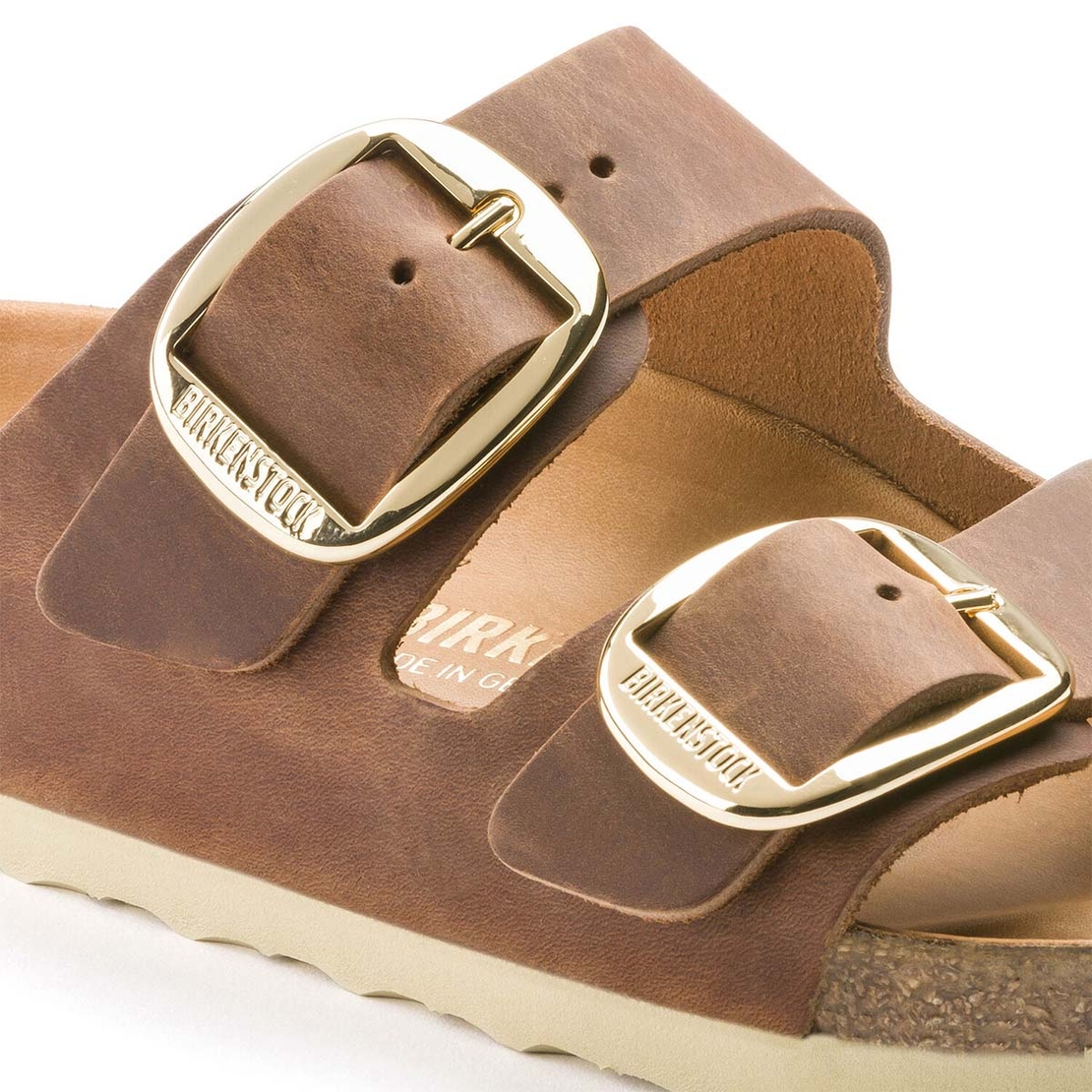 Arizona big buckle- cognac