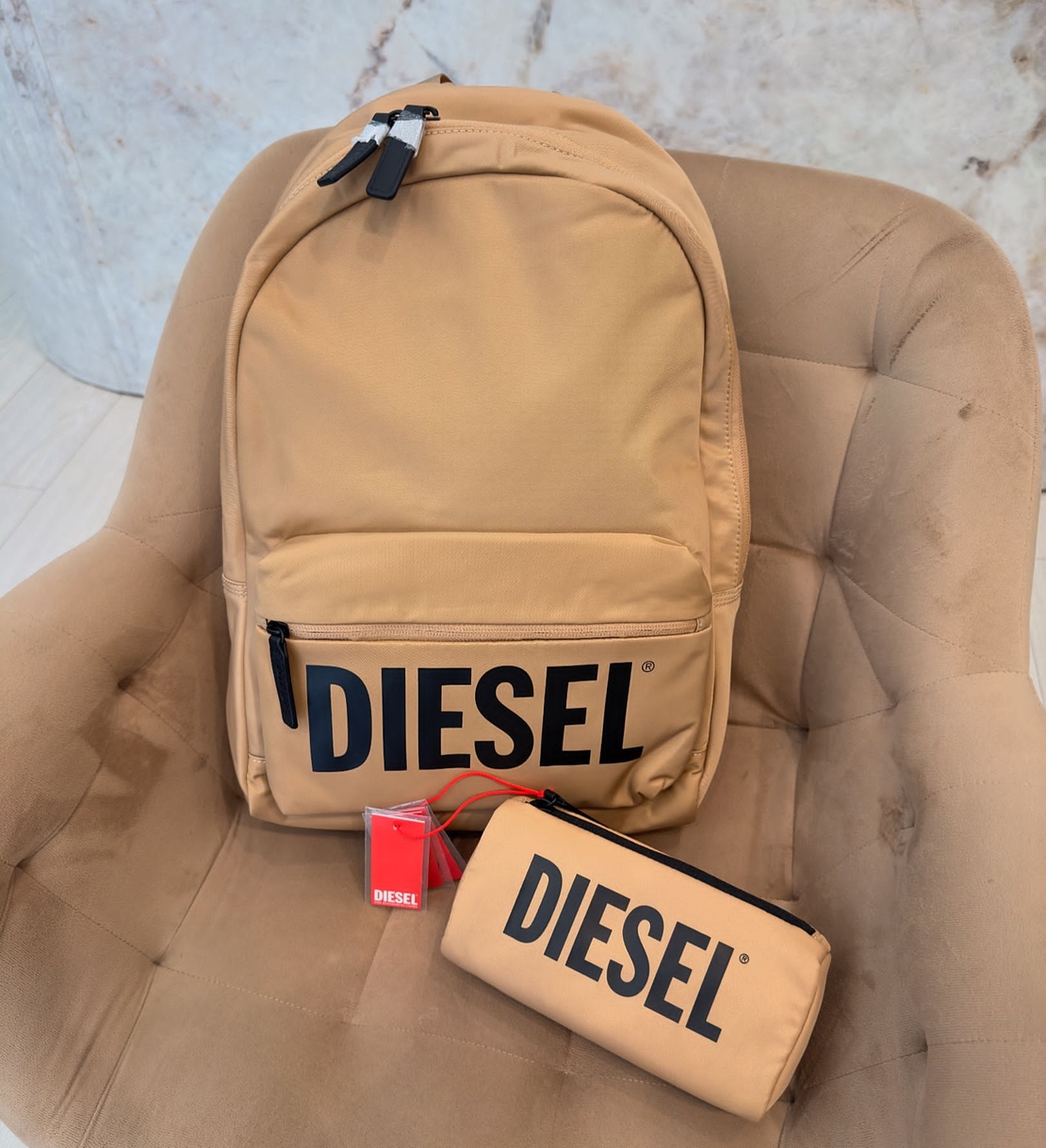 תיק בית ספר DIESEL חום