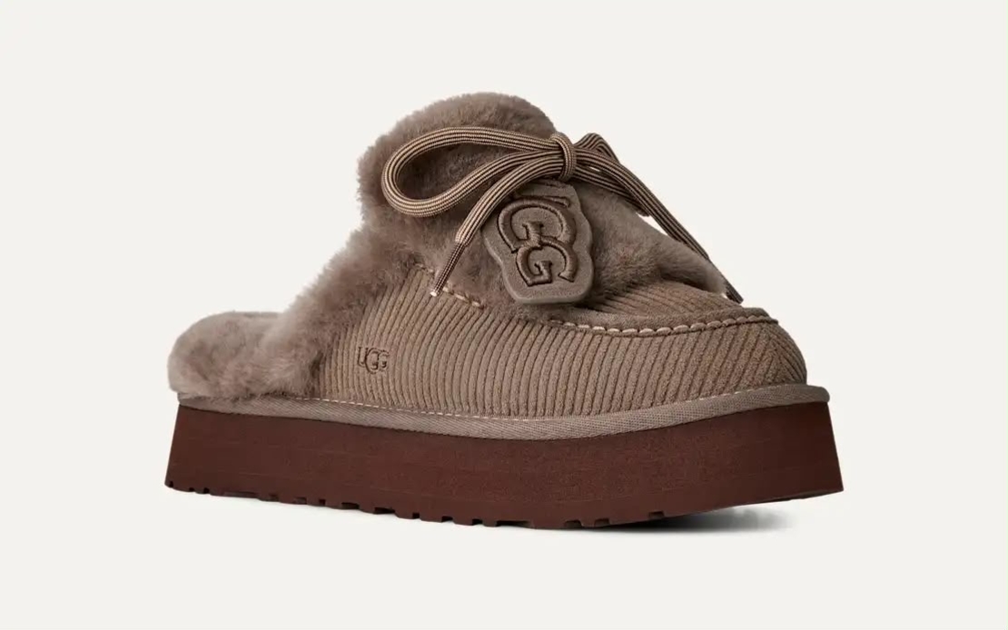 Disquette heritage -אפור חאקי - UGG