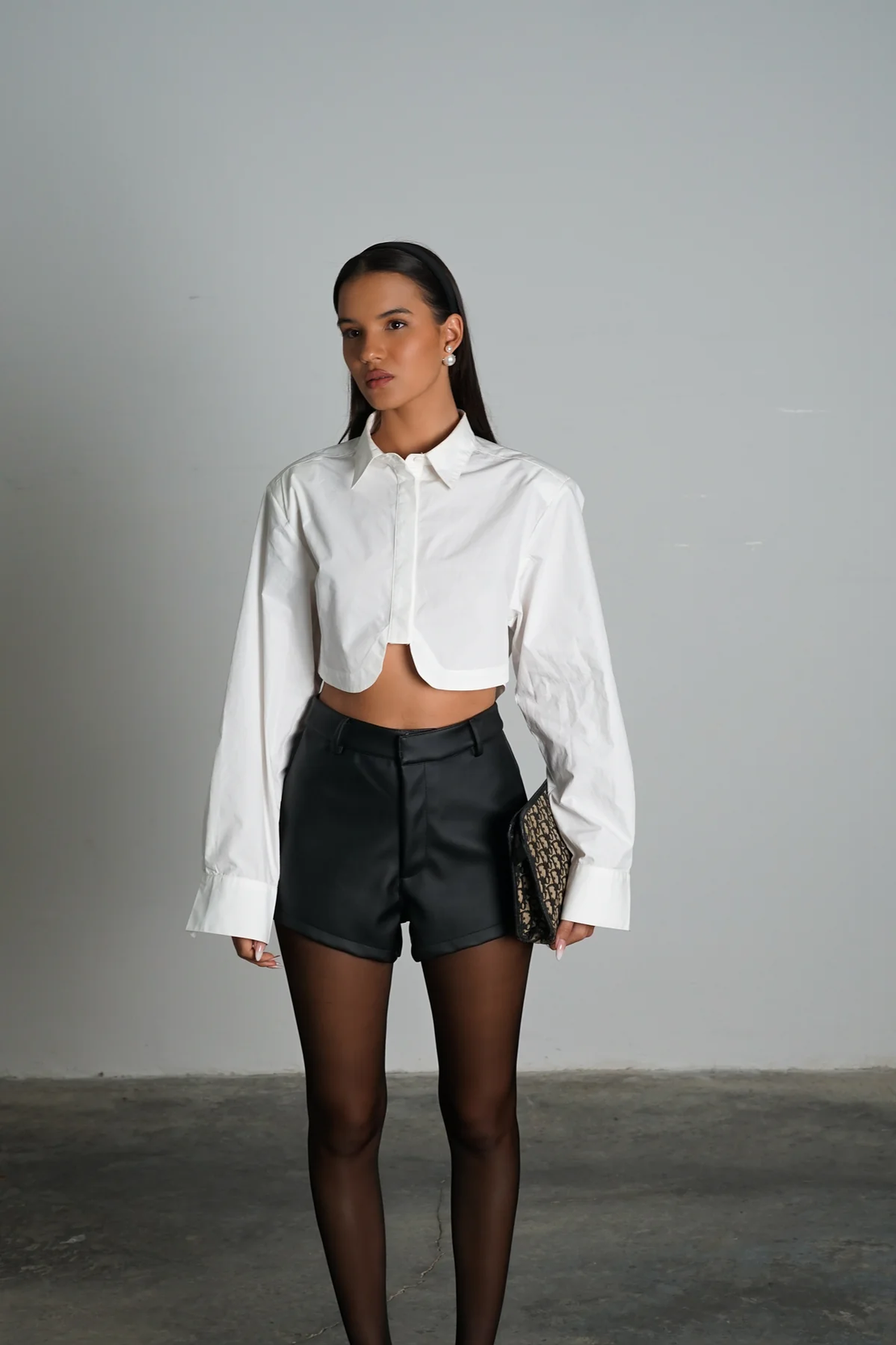 מכנסי קמרון- שחור