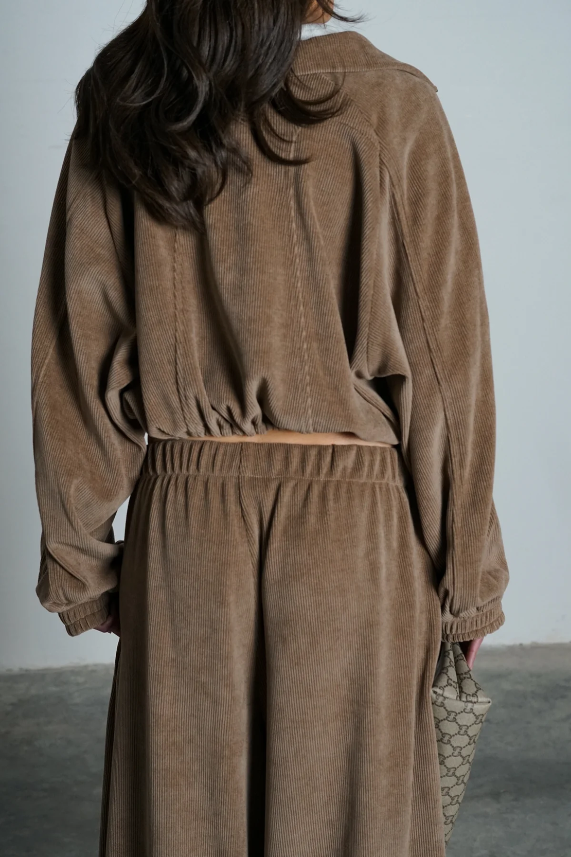 חליפת ריטרי קורדרוי- מוקה