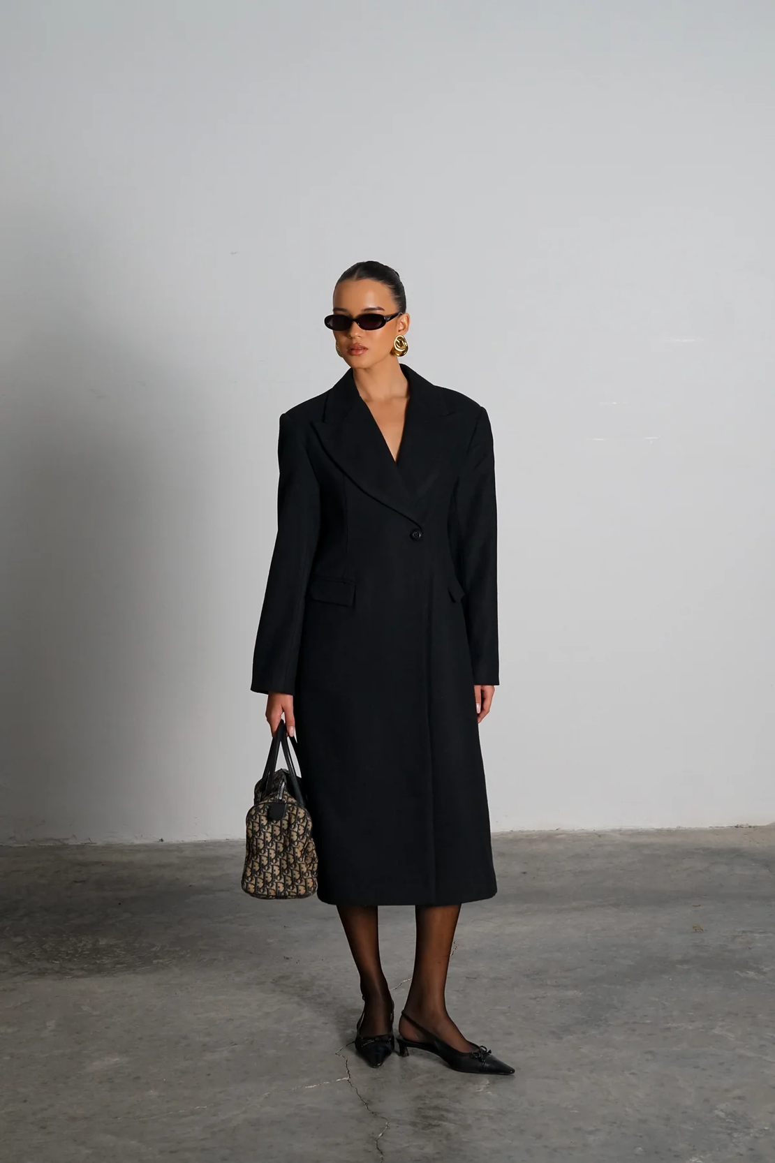 מעיל מיצ׳ו - שחור