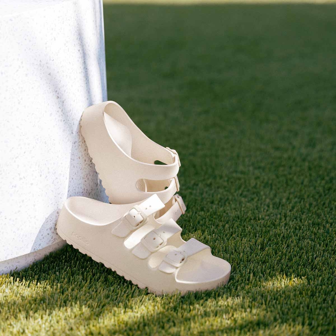 Birkenstock papillio- לבן עתיק