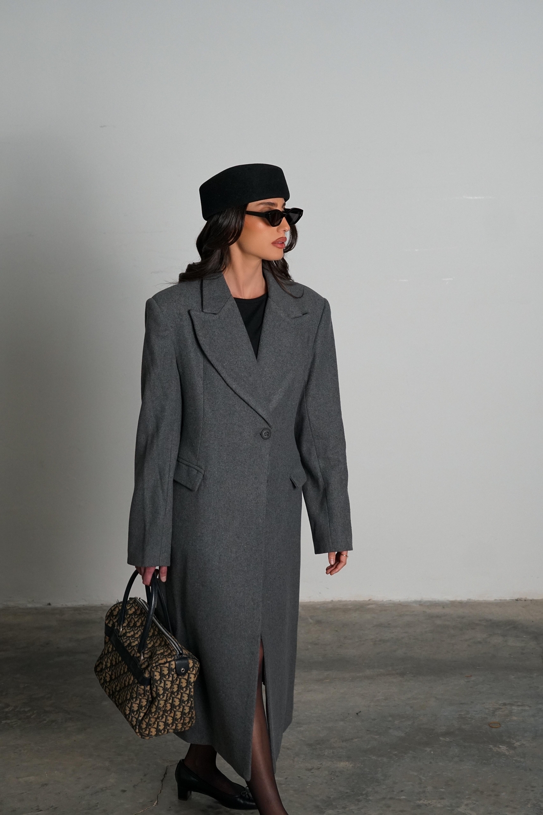 מעיל מיצ׳ו - אפור