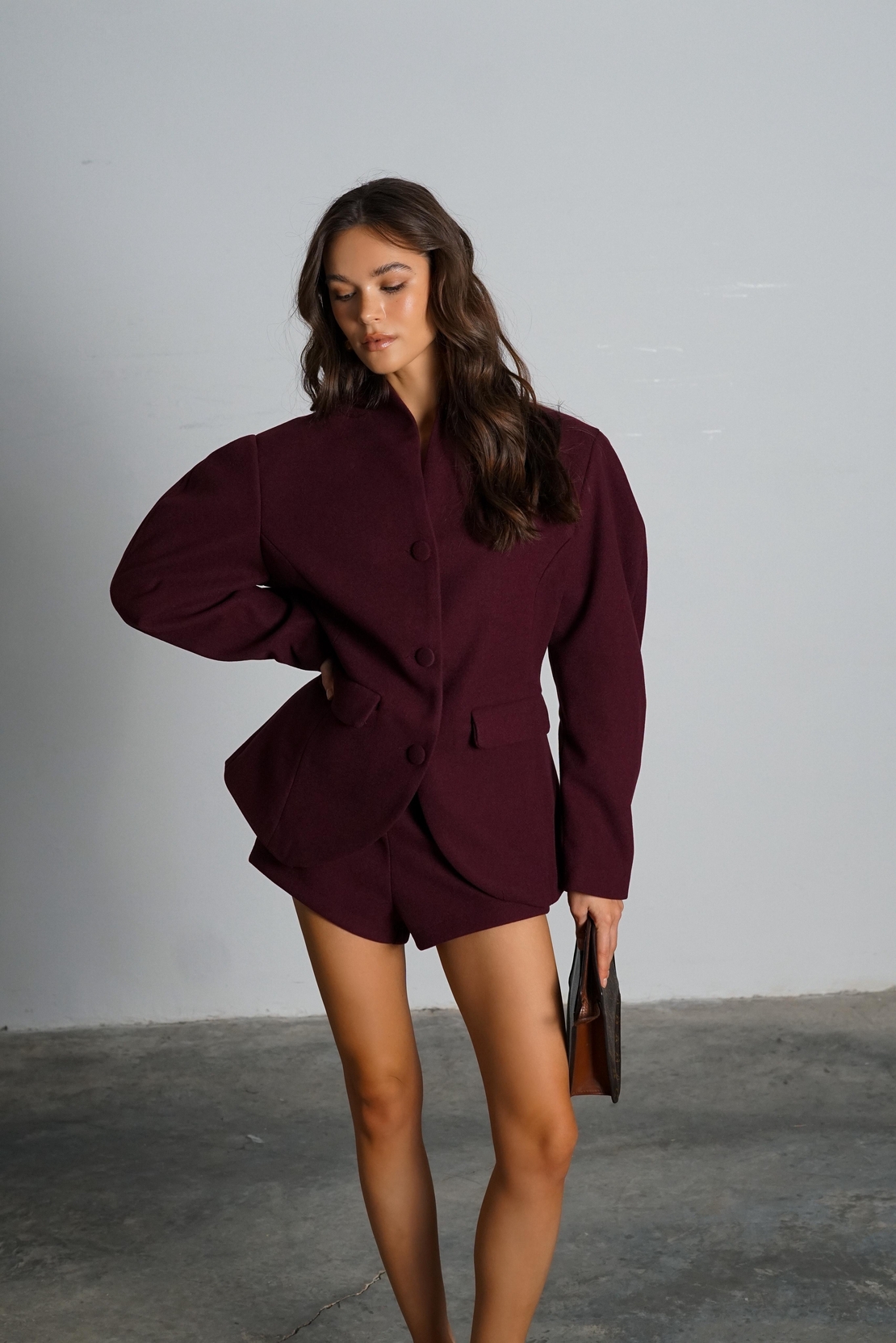 חליפת מאלטה- בורדו