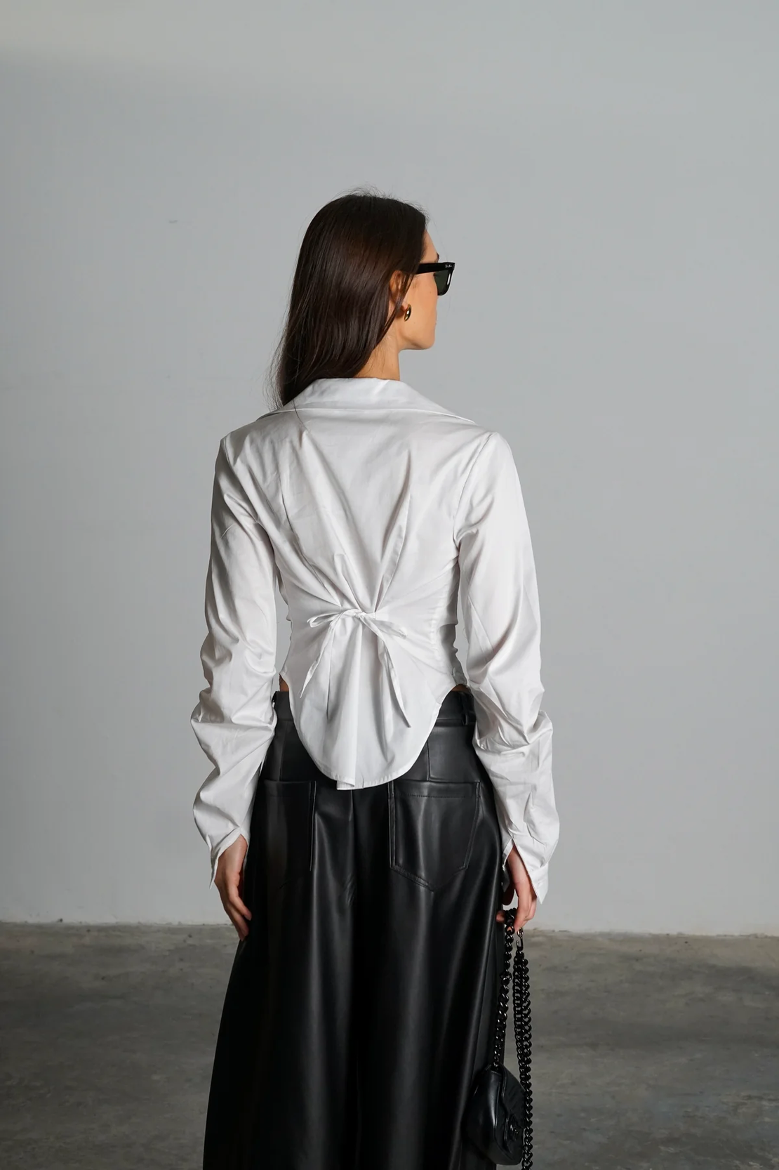 חולצת סאנסה - לבן